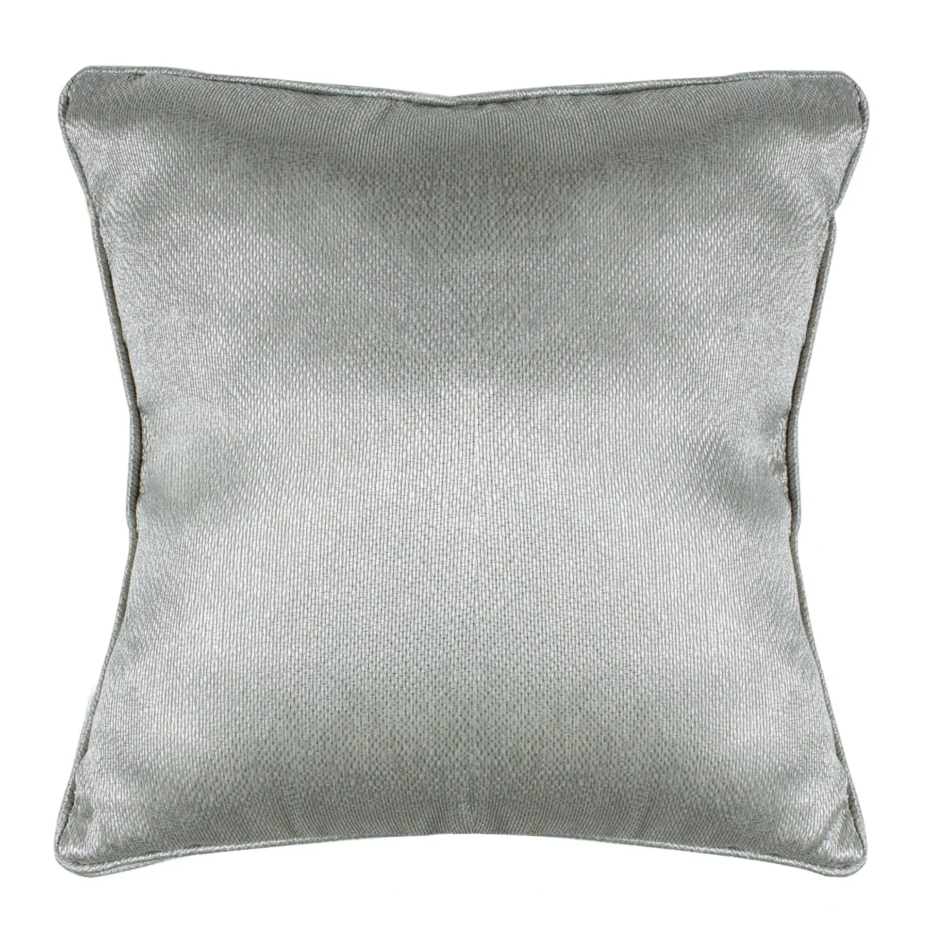 Raelyn Pillow in Light Gray, detail view