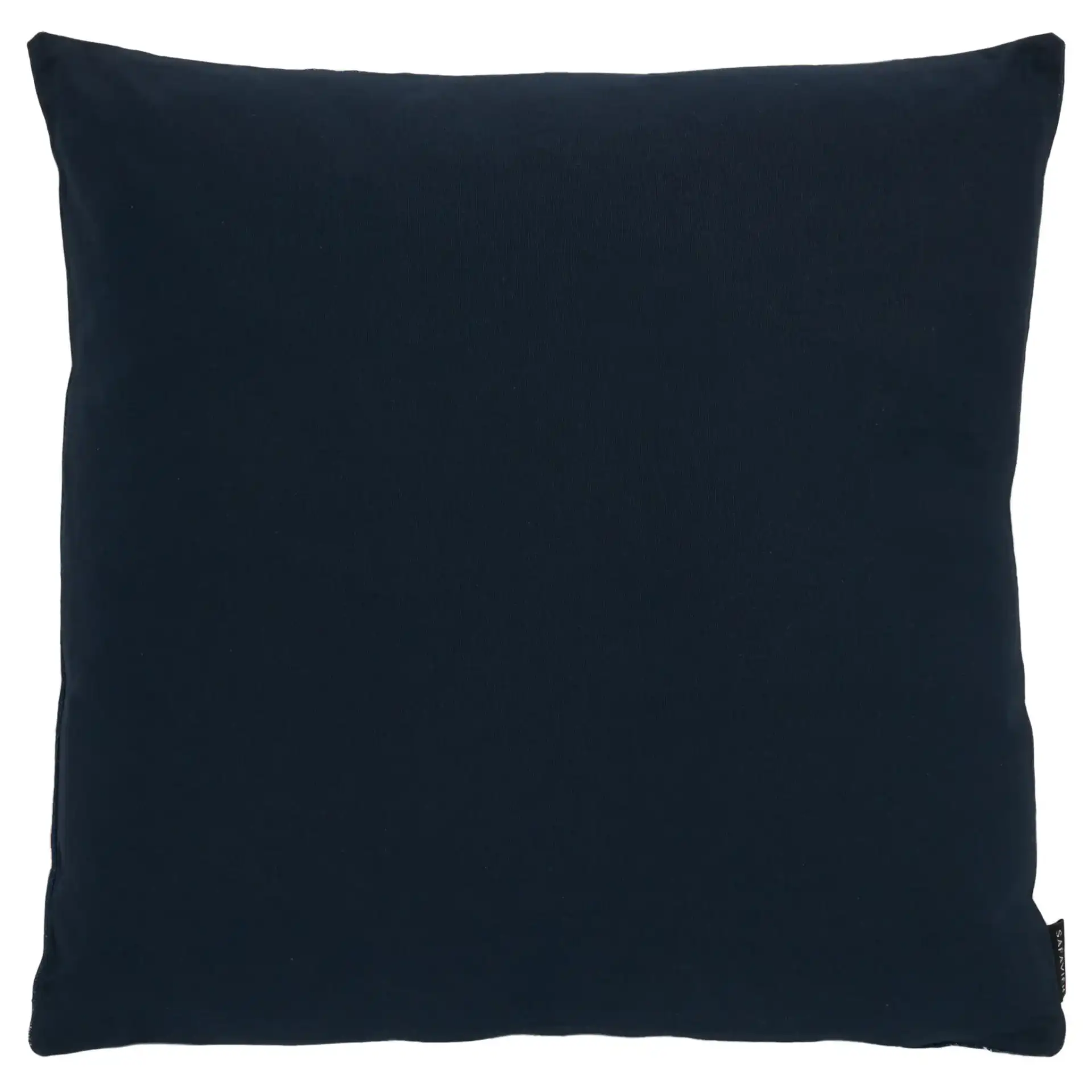 Madelyn Pillow in Deep Blue / White, detail view