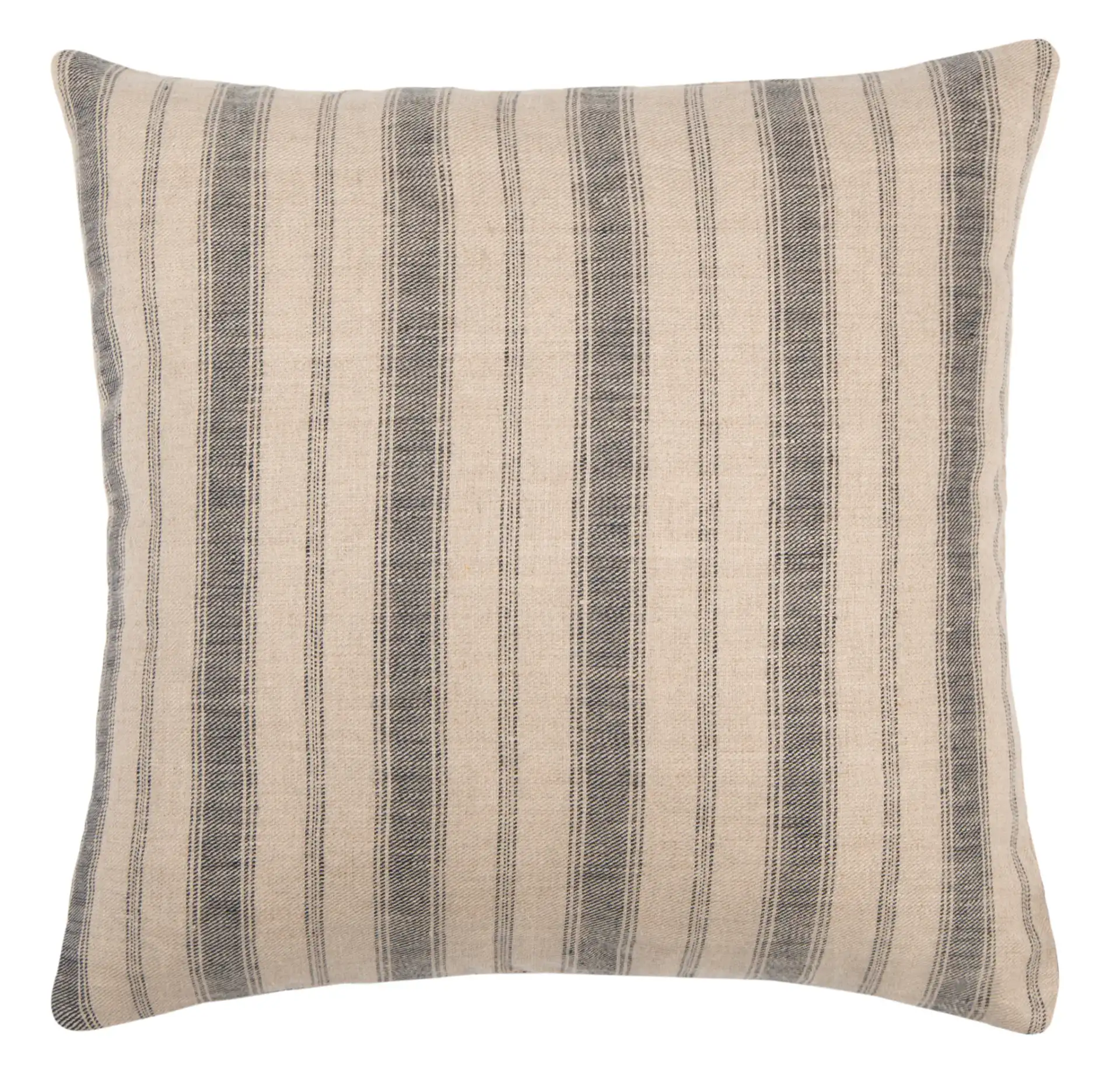 Varina Pillow in Blue / Natural, detail view