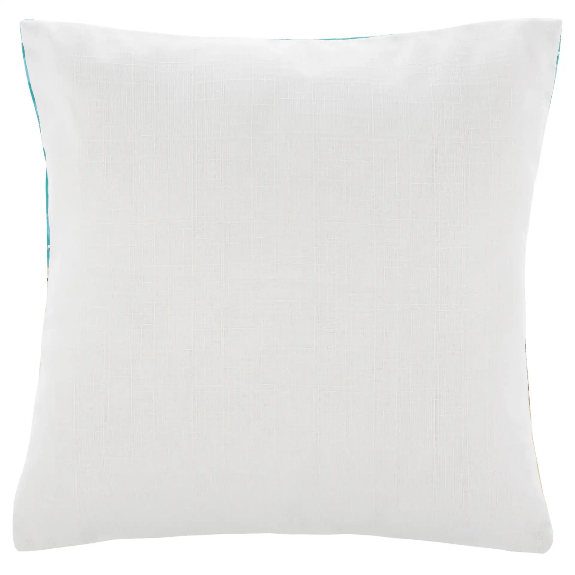 Lux Pillow in Blue / Red, detail view