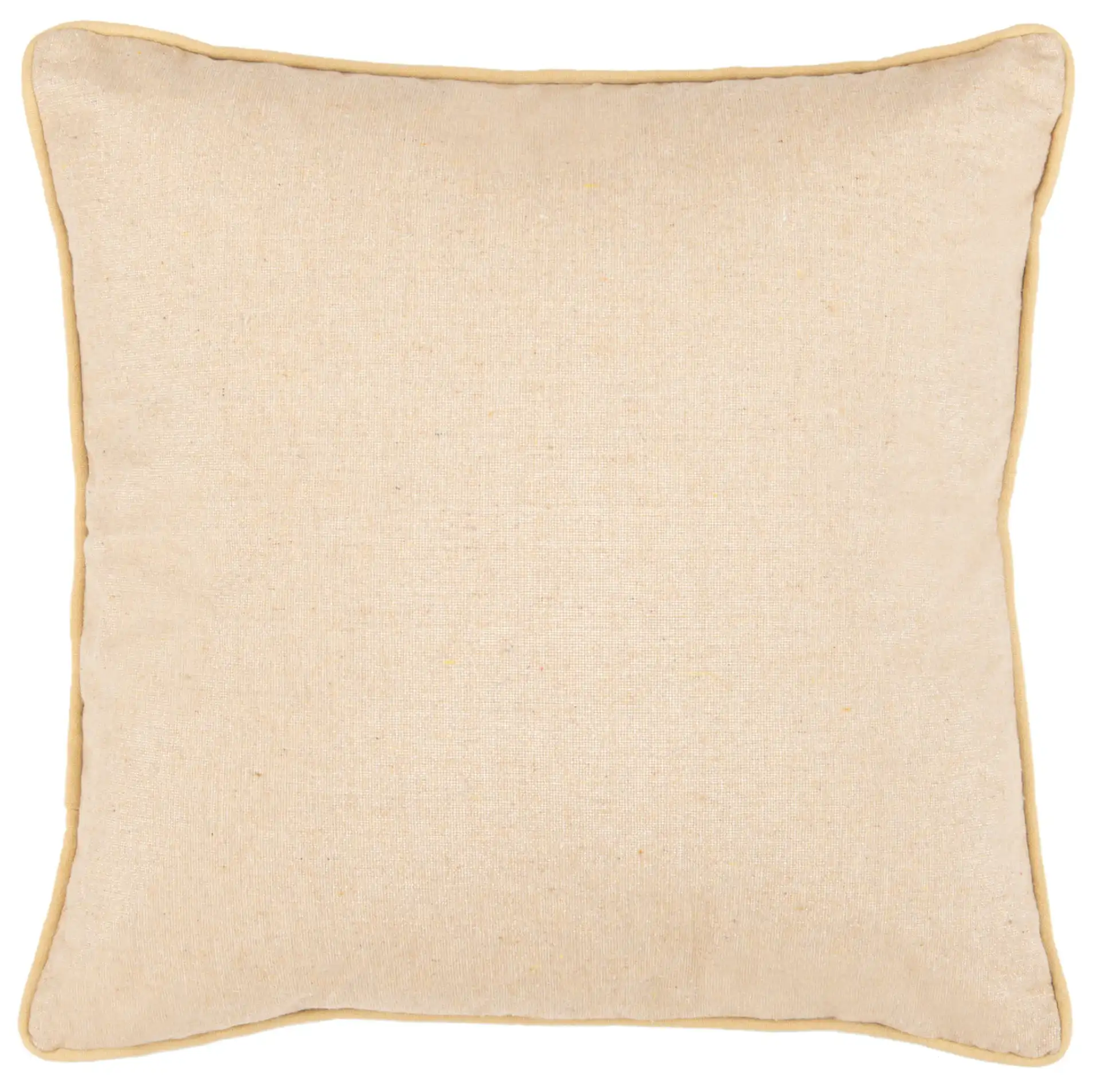 Jolly Joy Pillow in Green / Red / Beige, detail view