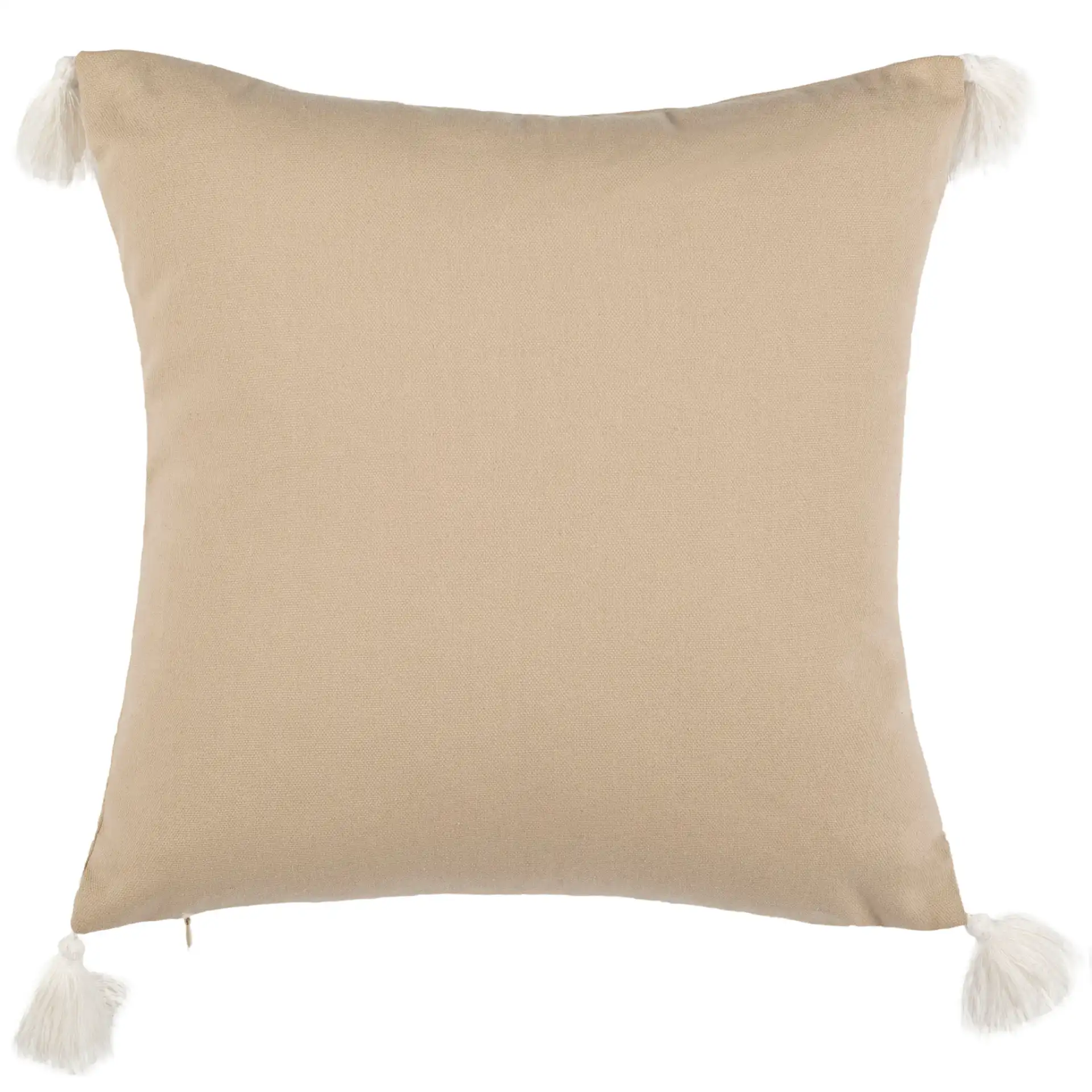 Ralen Pillow in White, detail view