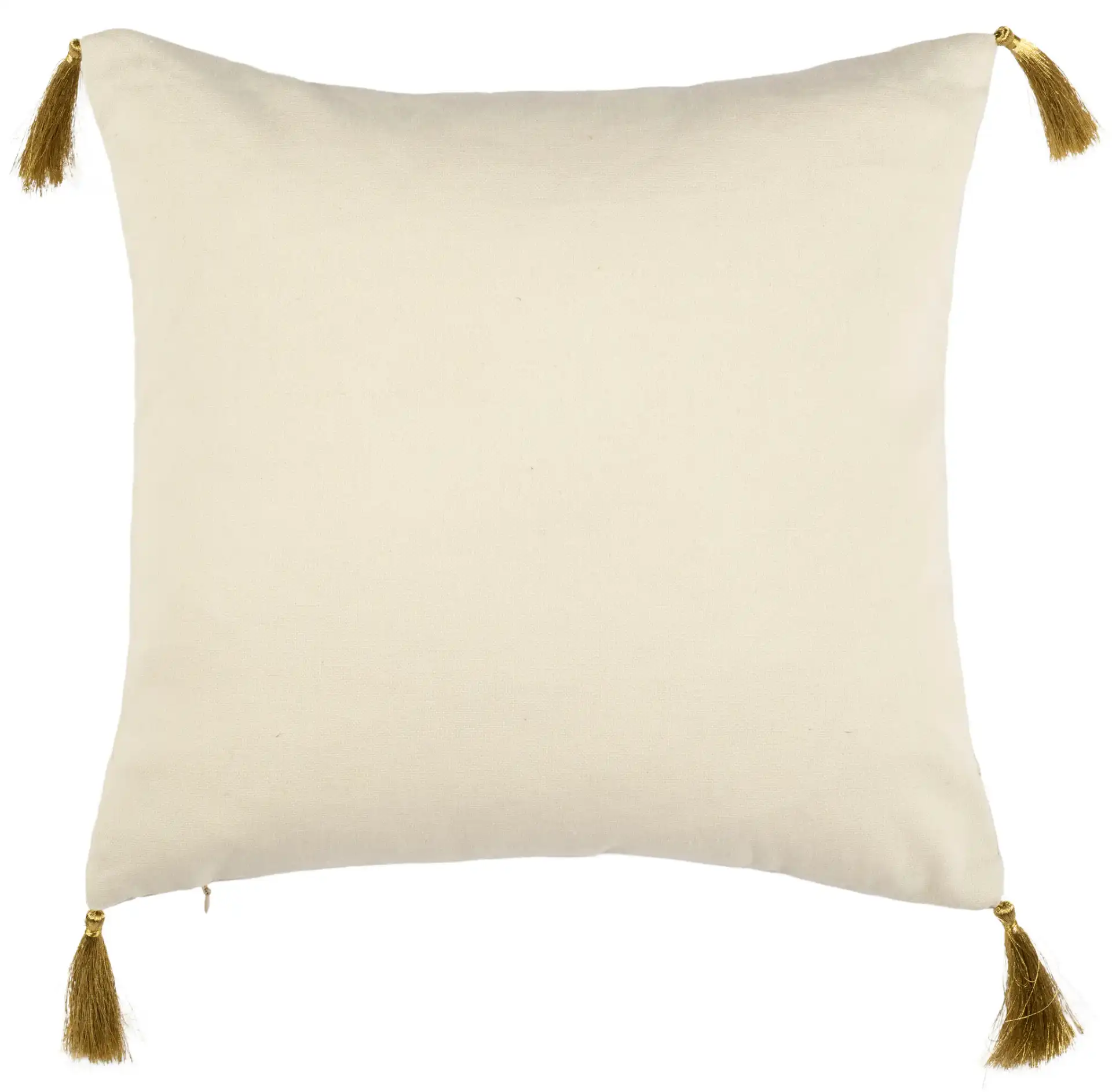 Valen Pillow in Beige / Brown, detail view