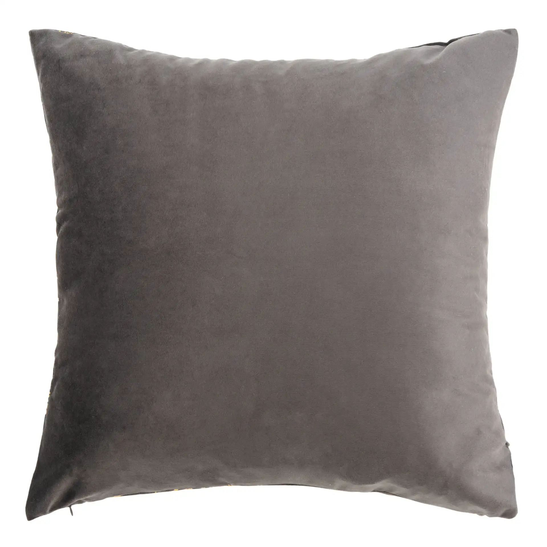 Yari Pillow in Gray / Gold, detail view