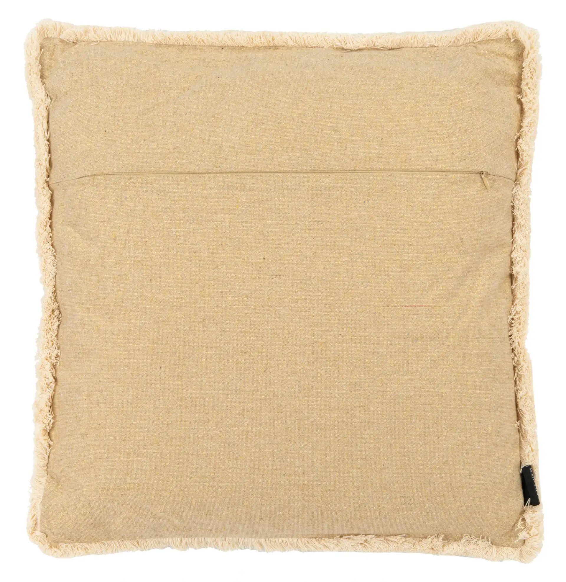Rinley Pillow in Beige / White, detail view