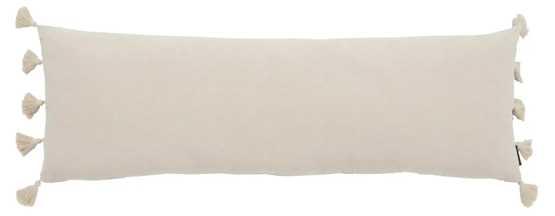 Samerin Pillow in Gray / Beige, detail view