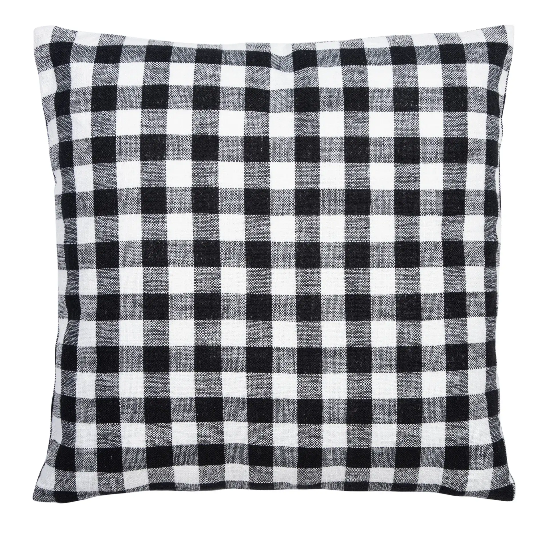 Autumn Pillow in Beige / Black, detail view