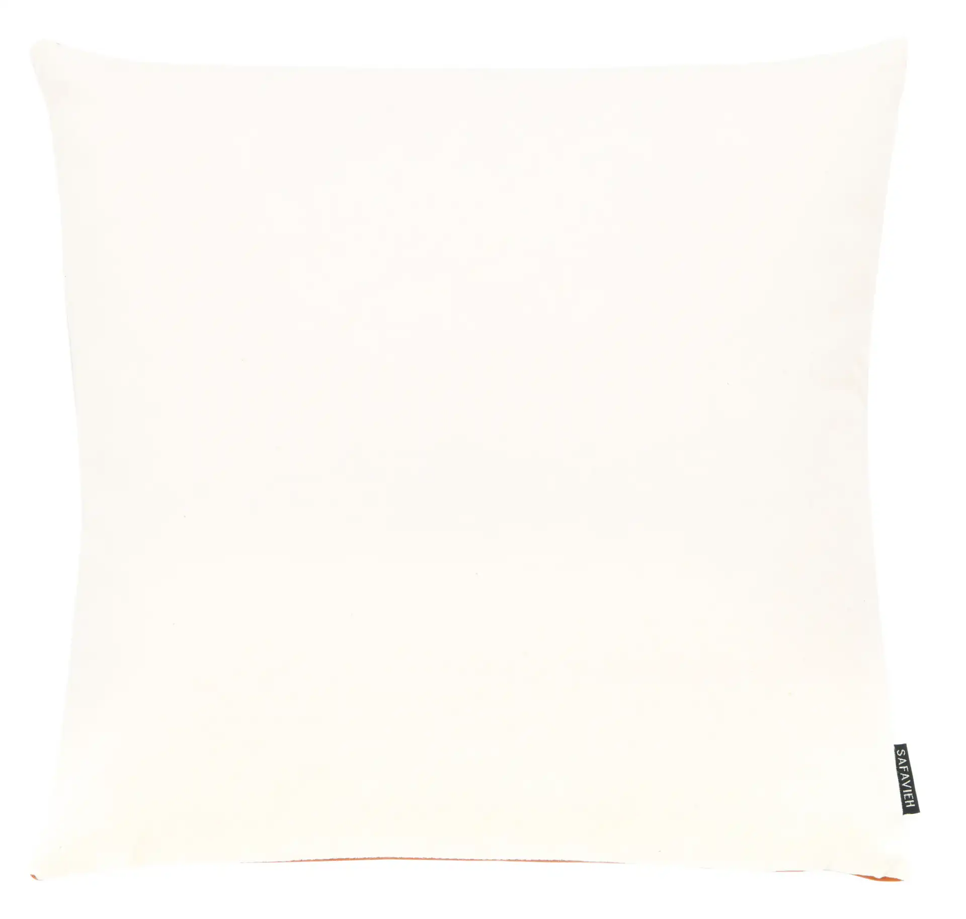 Trini Pillow in Brown / White, detail view