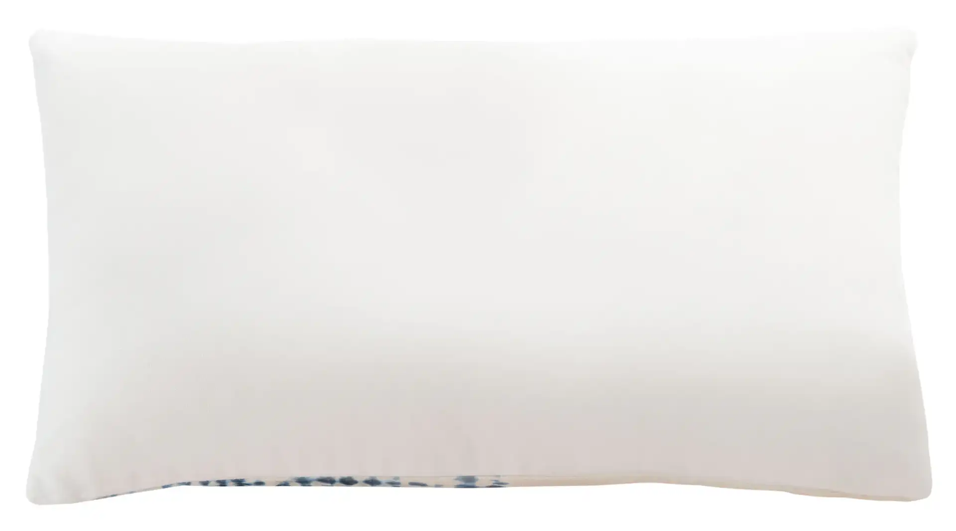 Arielle Pillow in Blue / White, detail view