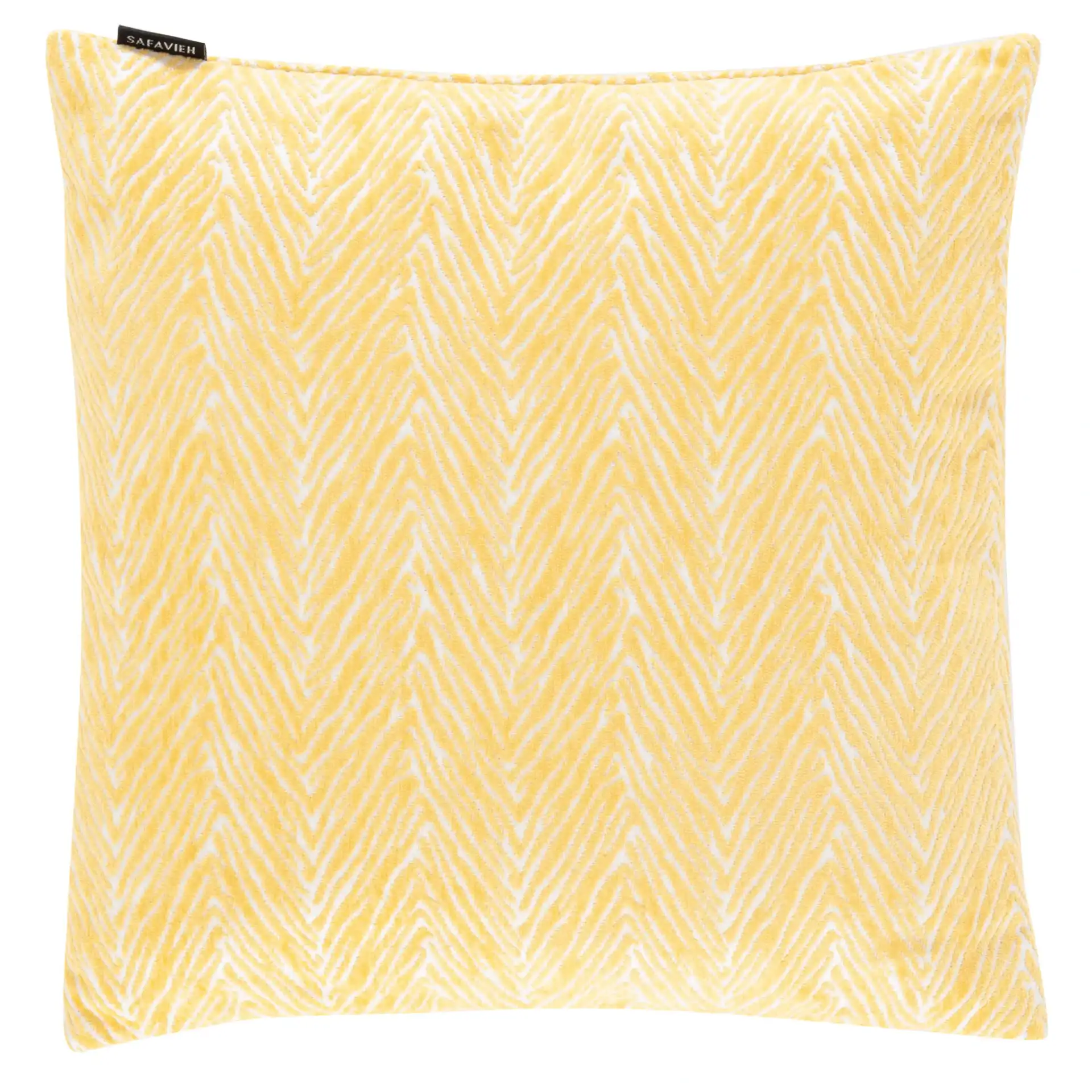 Brylie Pillow in Blue / White, detail view