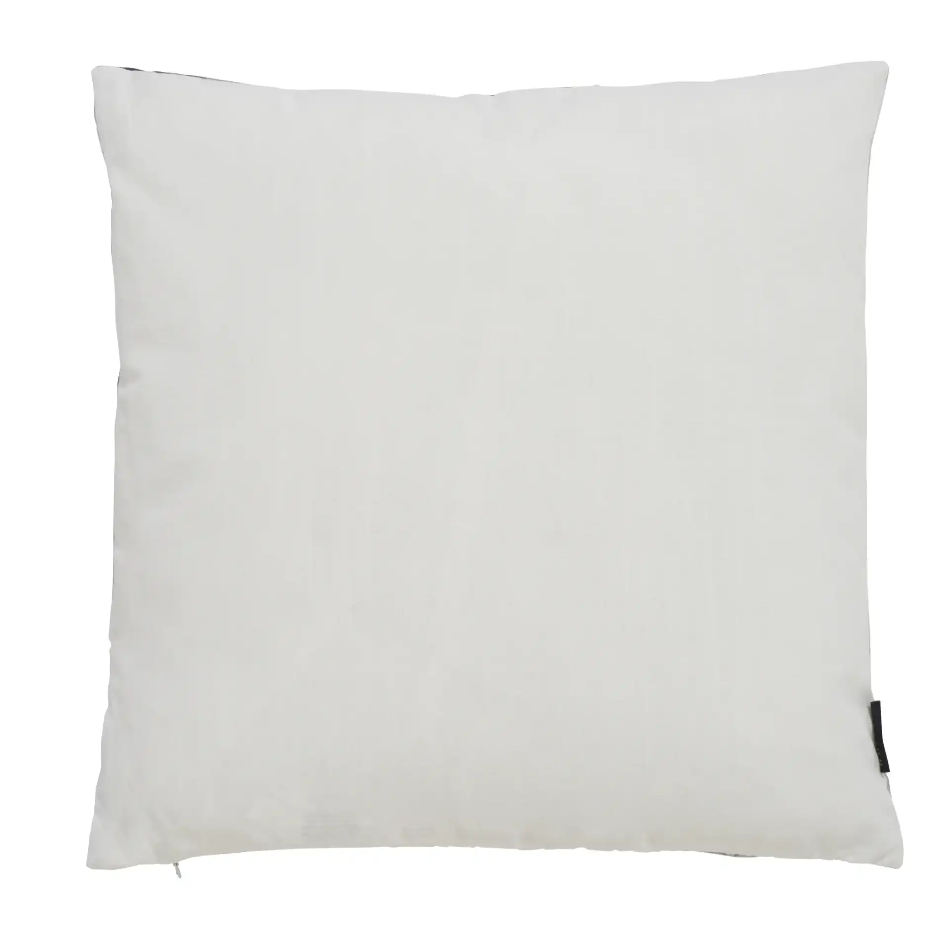 Andrine Pillow in Silver / Navy, detail view