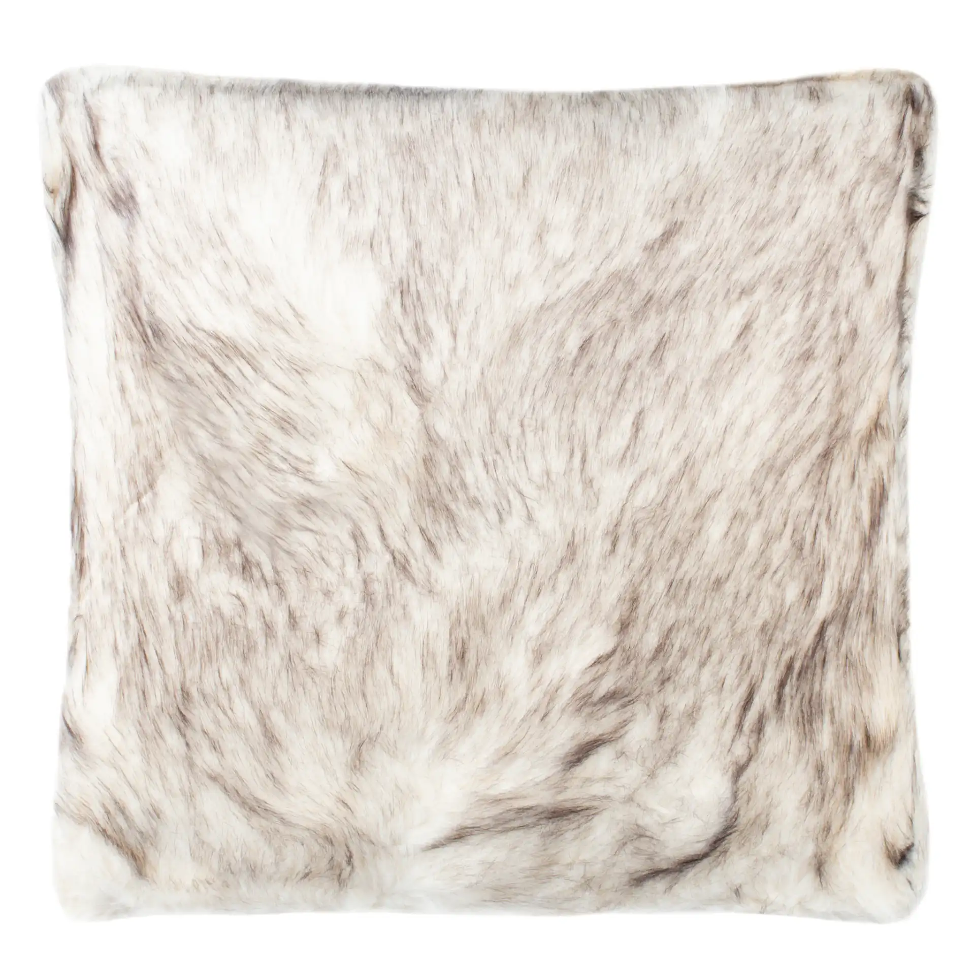 Coco Tips Pillow in Taupe, detail view