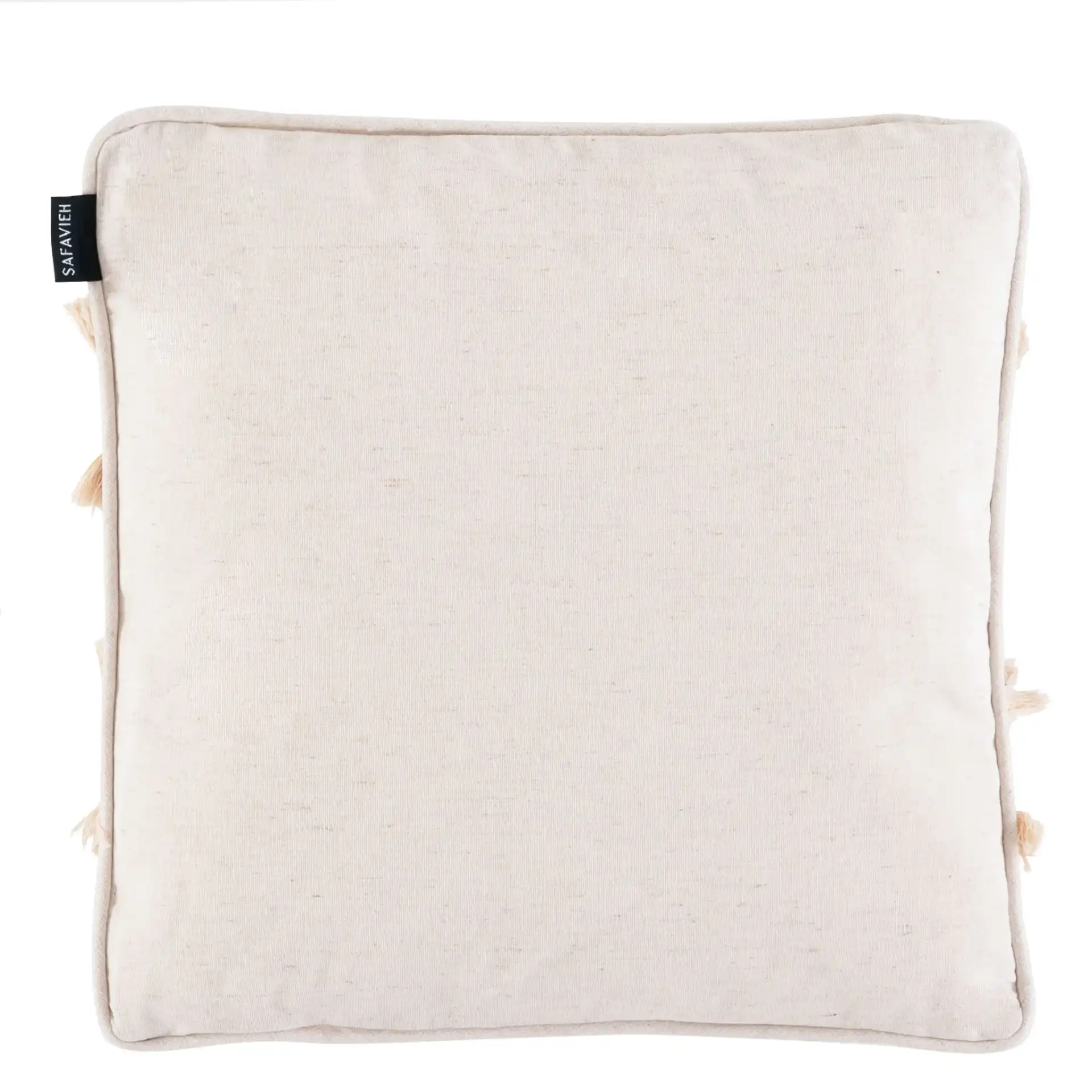 Braxton Pillow in Cream, detail view