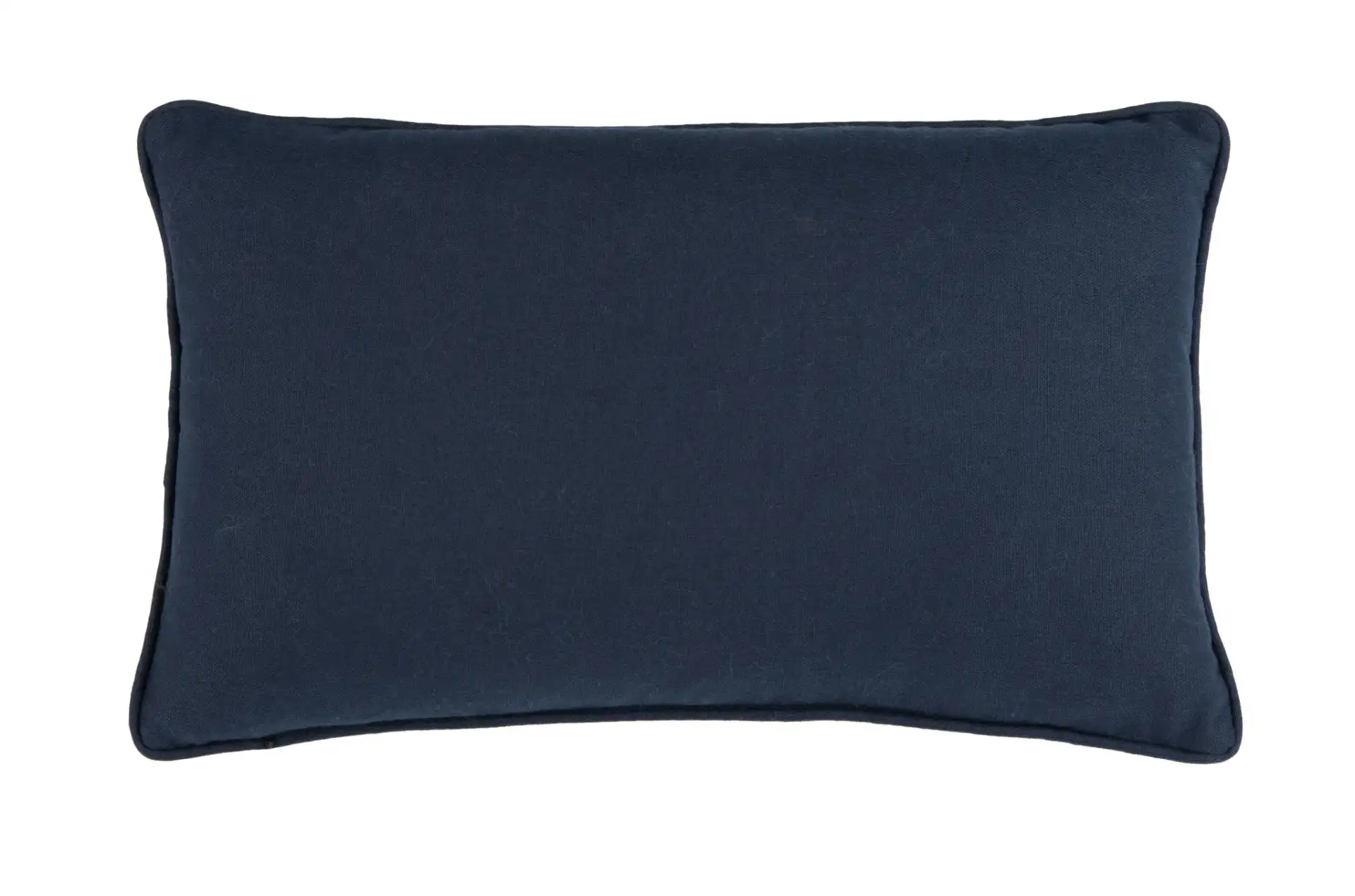Enya Pillow in Cream / Navy in a styled room