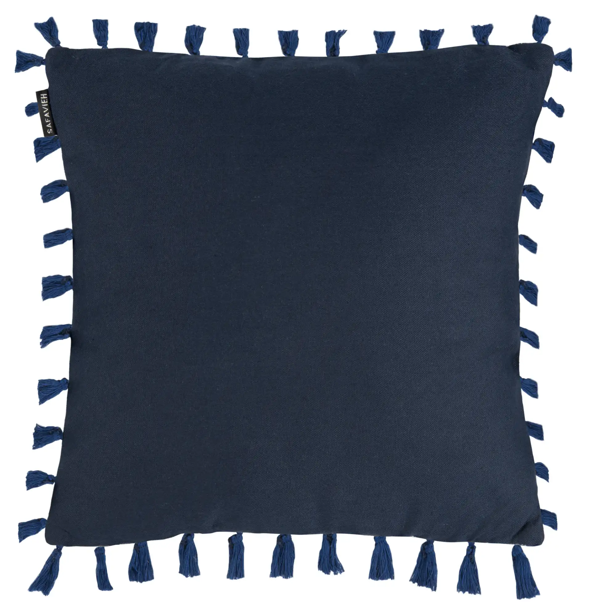 Marni Pillow in Blue / Cream, detail view