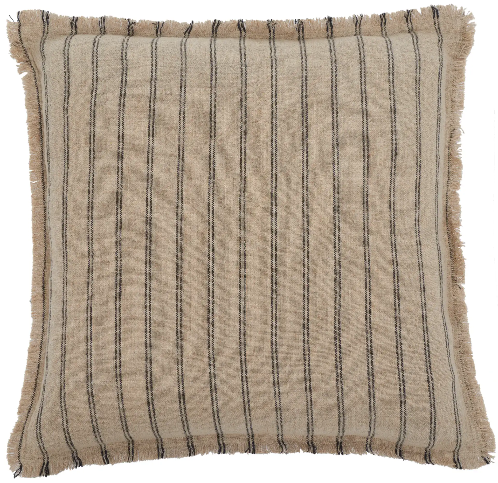Arden 20X20 Pillow in Natural / Black