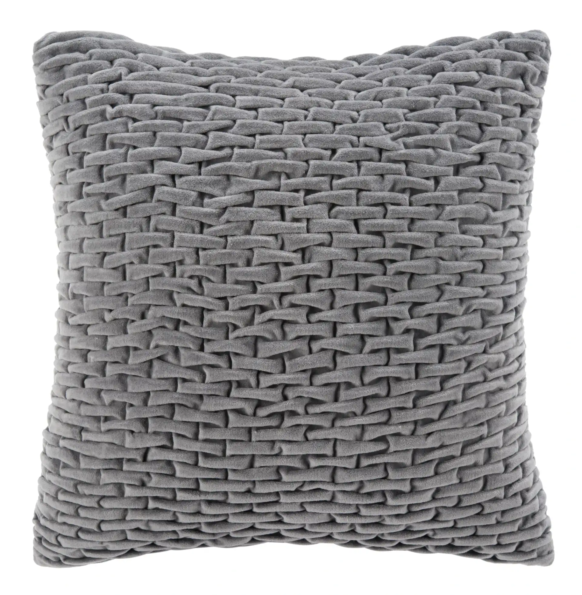 Caine Pillow in Mid Gray
