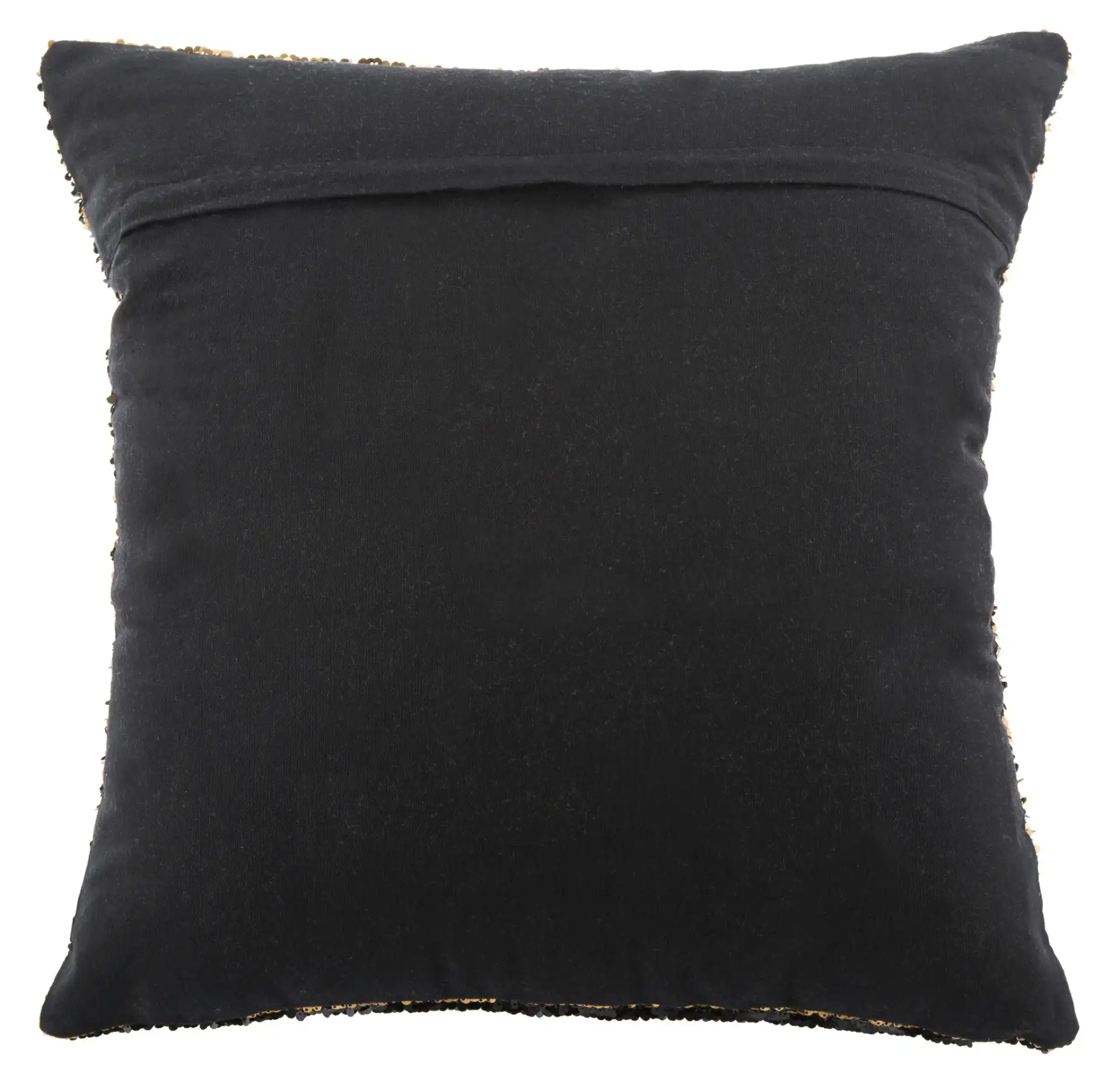 Talon Two-Tone Pillow in Gold, detail view