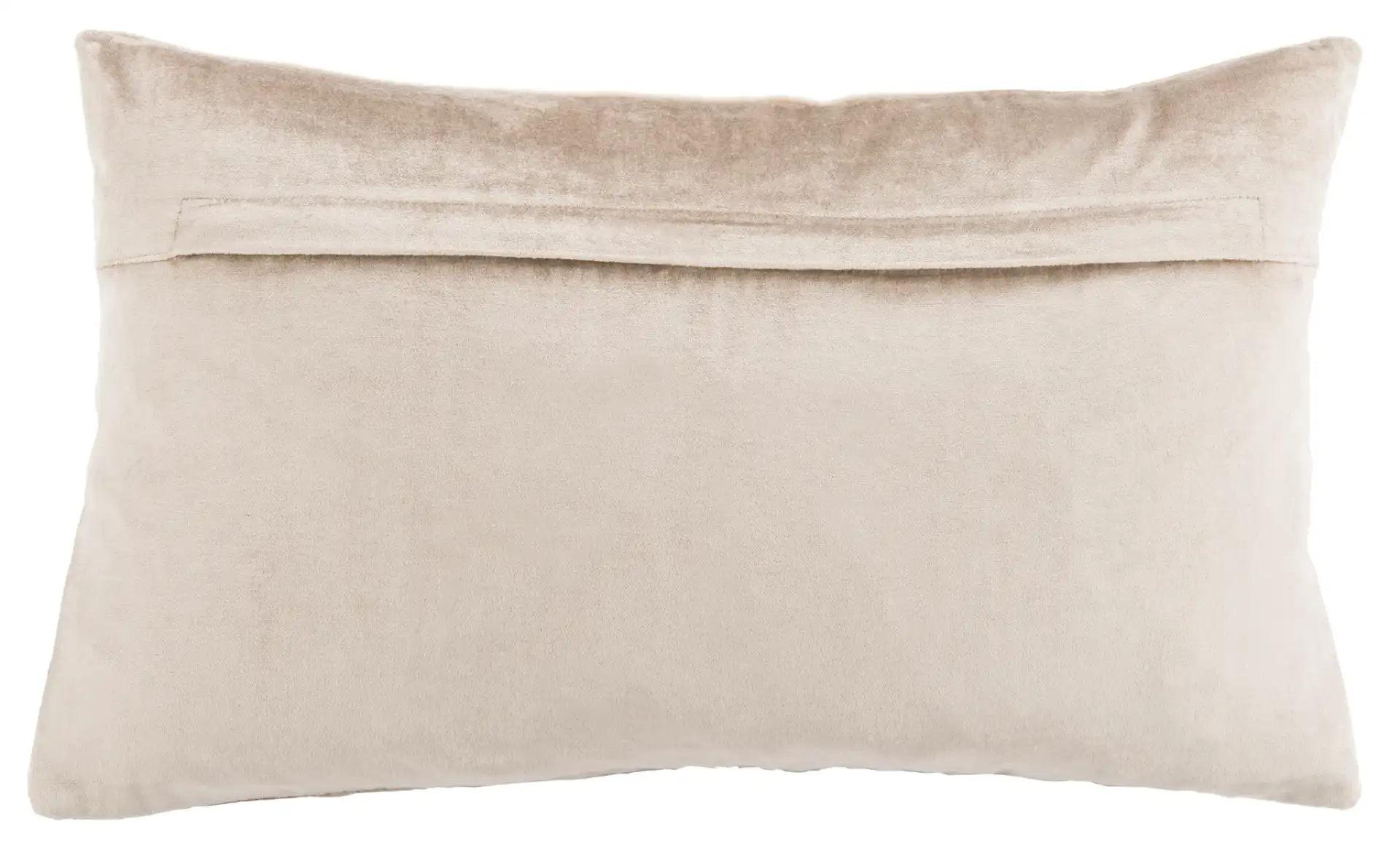 Sydnee Snowflake Pillow in Beige / Gold, detail view