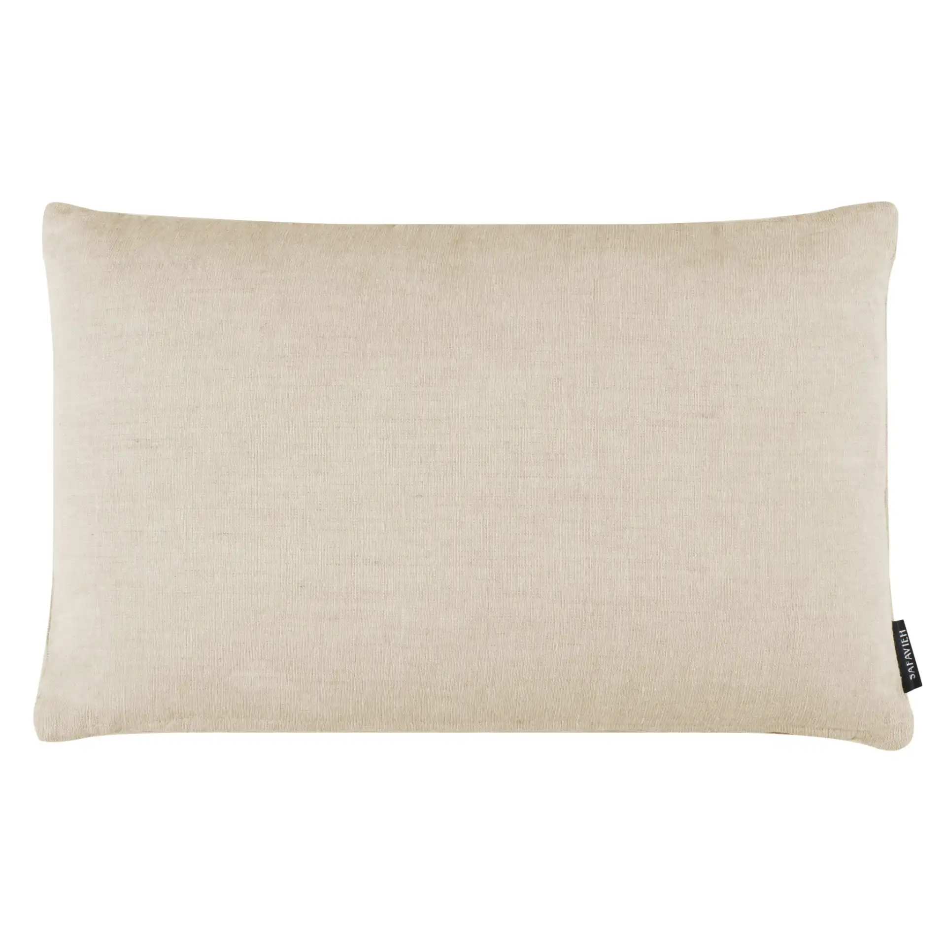 Lilia Pillow in Beige / Red / Orange, detail view