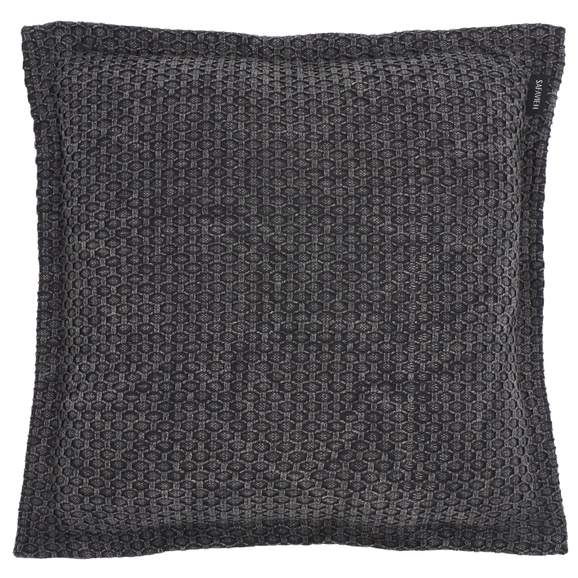Demi Cotton Pillow in Gray