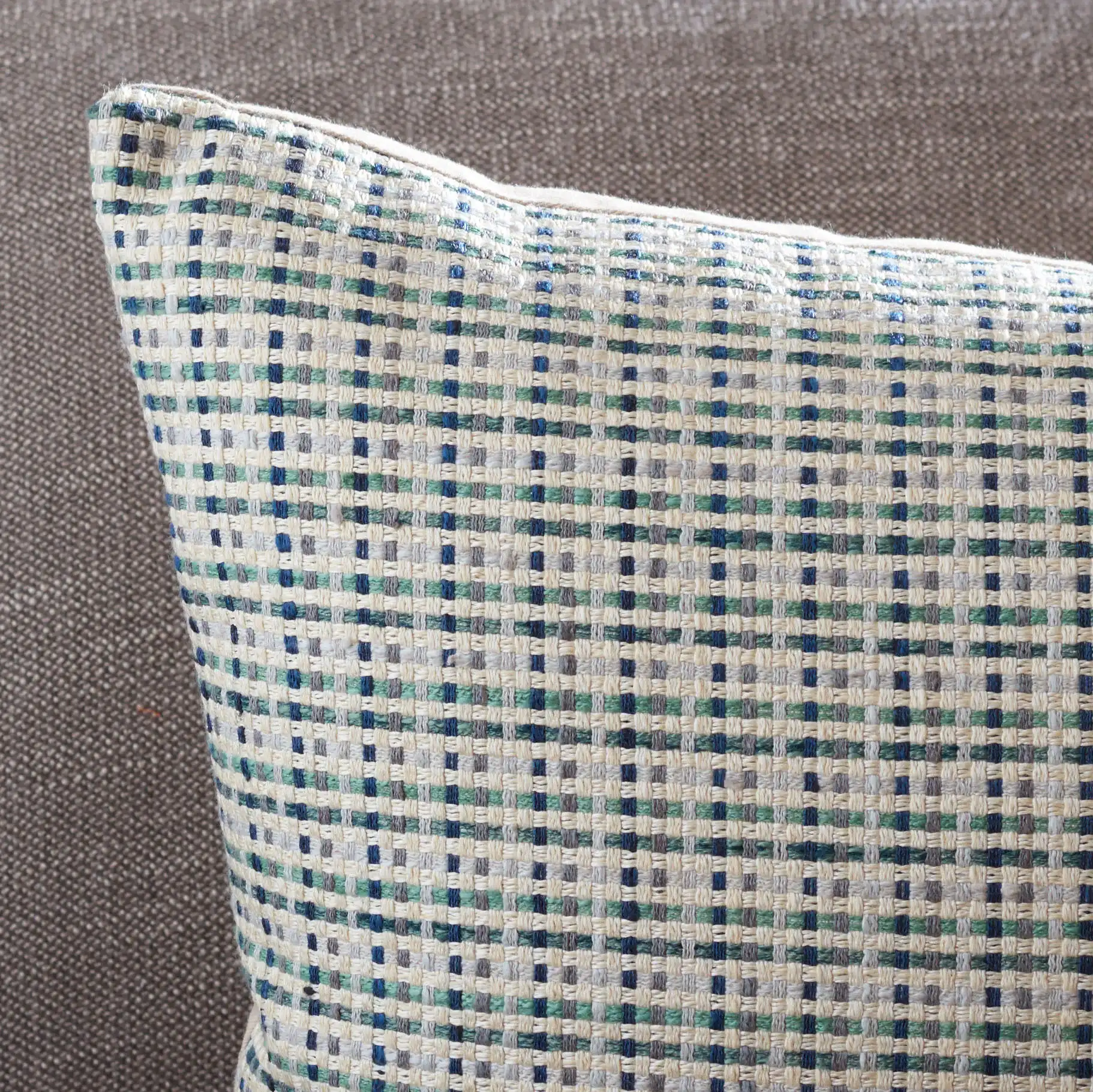 Campbell Pillow in Multi in a styled room