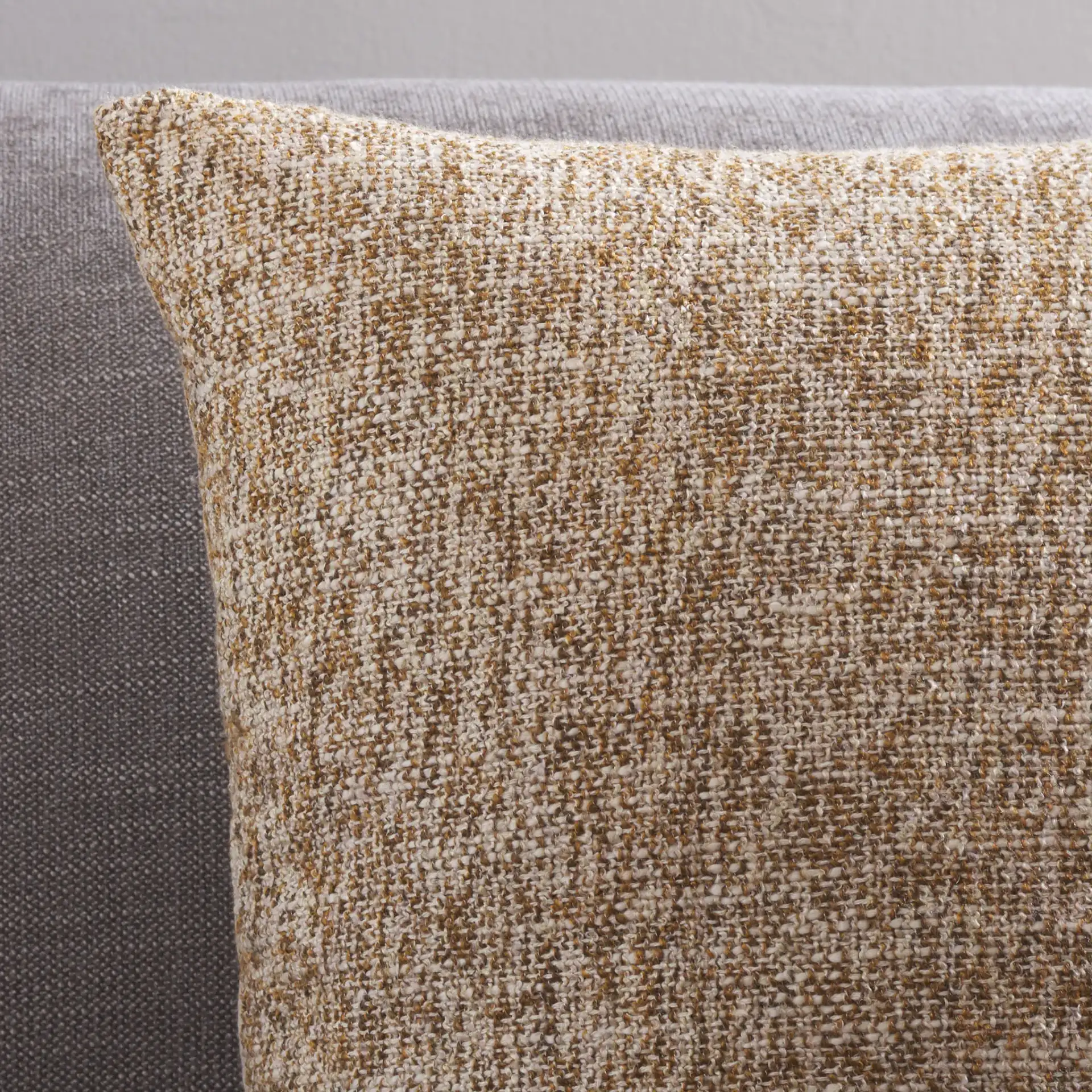 Anaya Pillow in Sand in a styled room