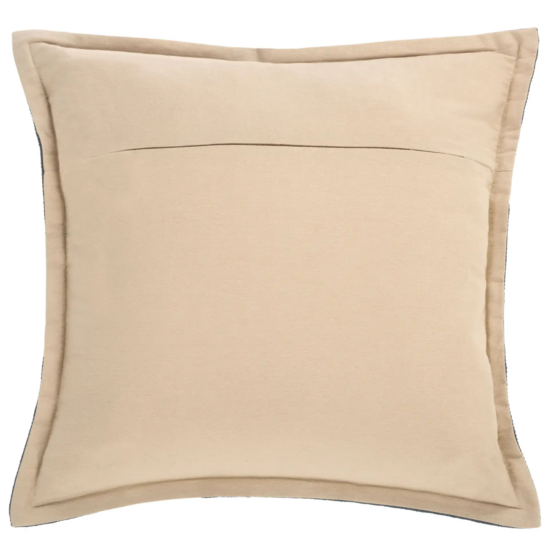 Evie Pillow in Blue, detail view