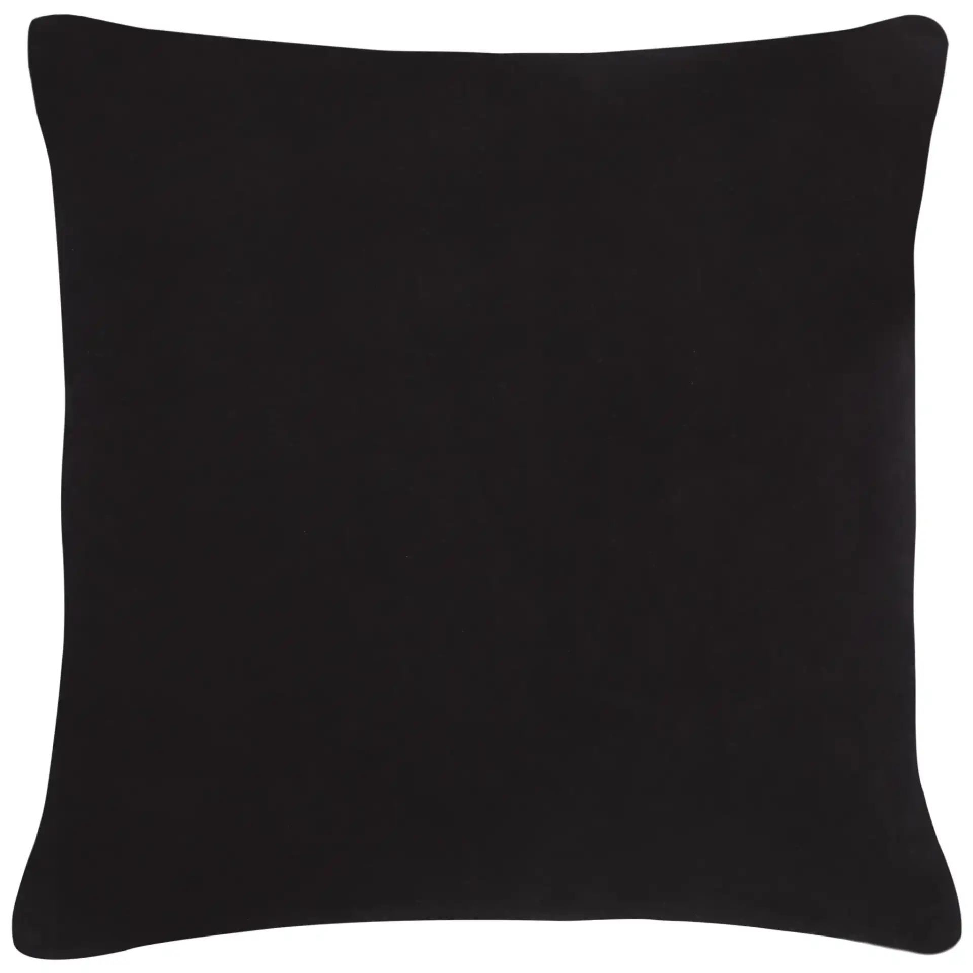 Rhea Pillow in Black / Ivory, detail view