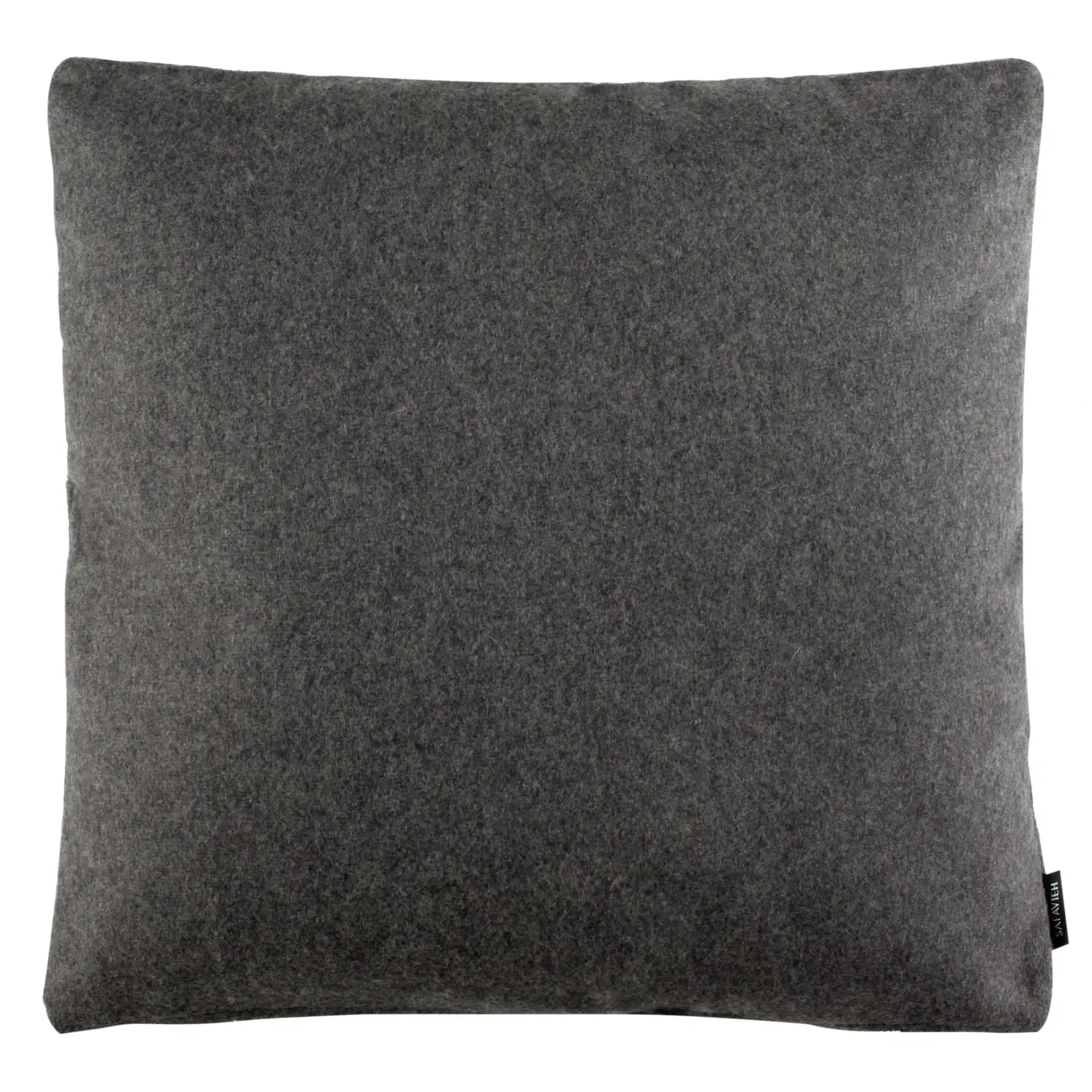 Lila Pillow in Sea Green, detail view
