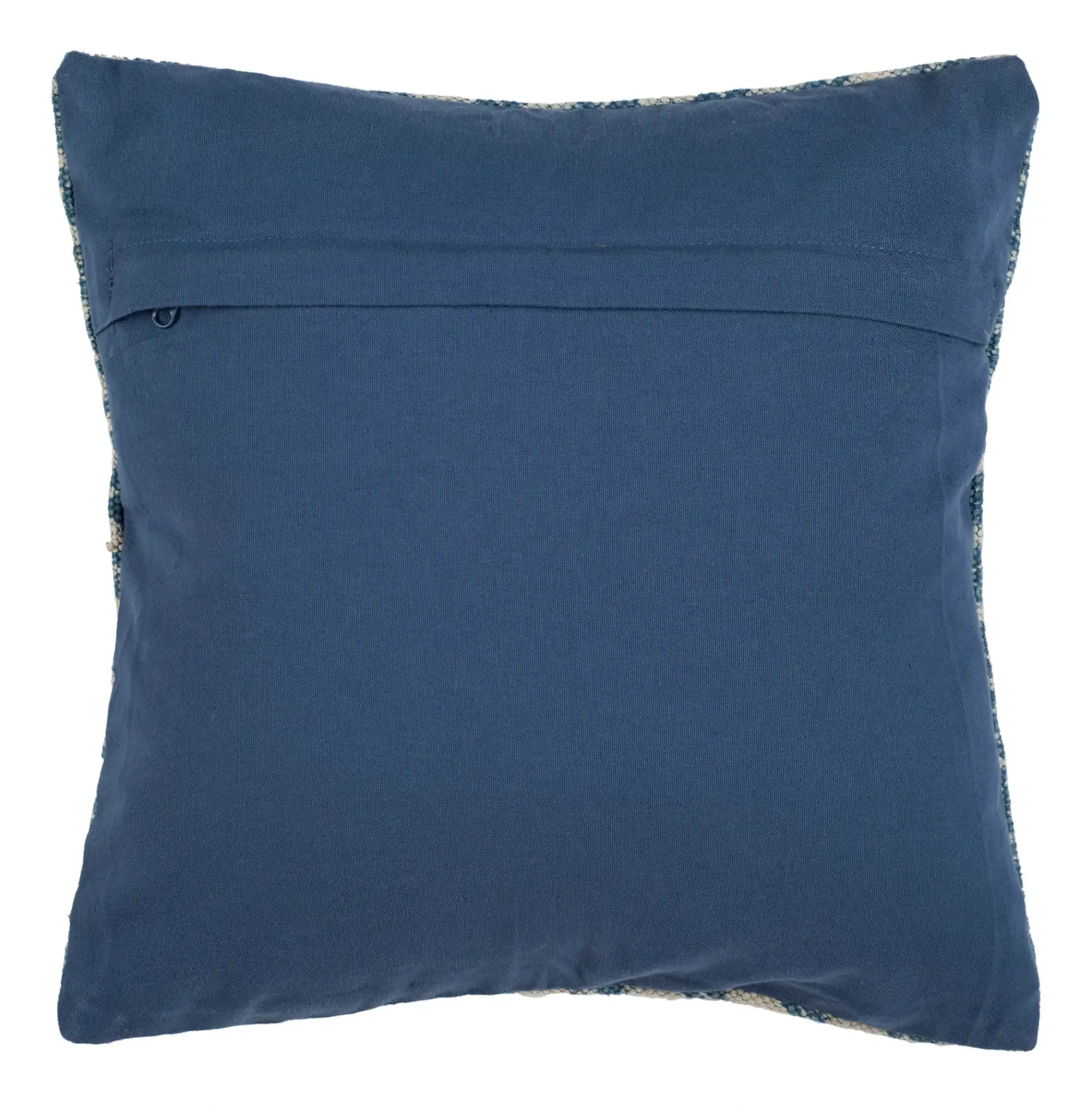 Merly Pillow in Indigo, detail view
