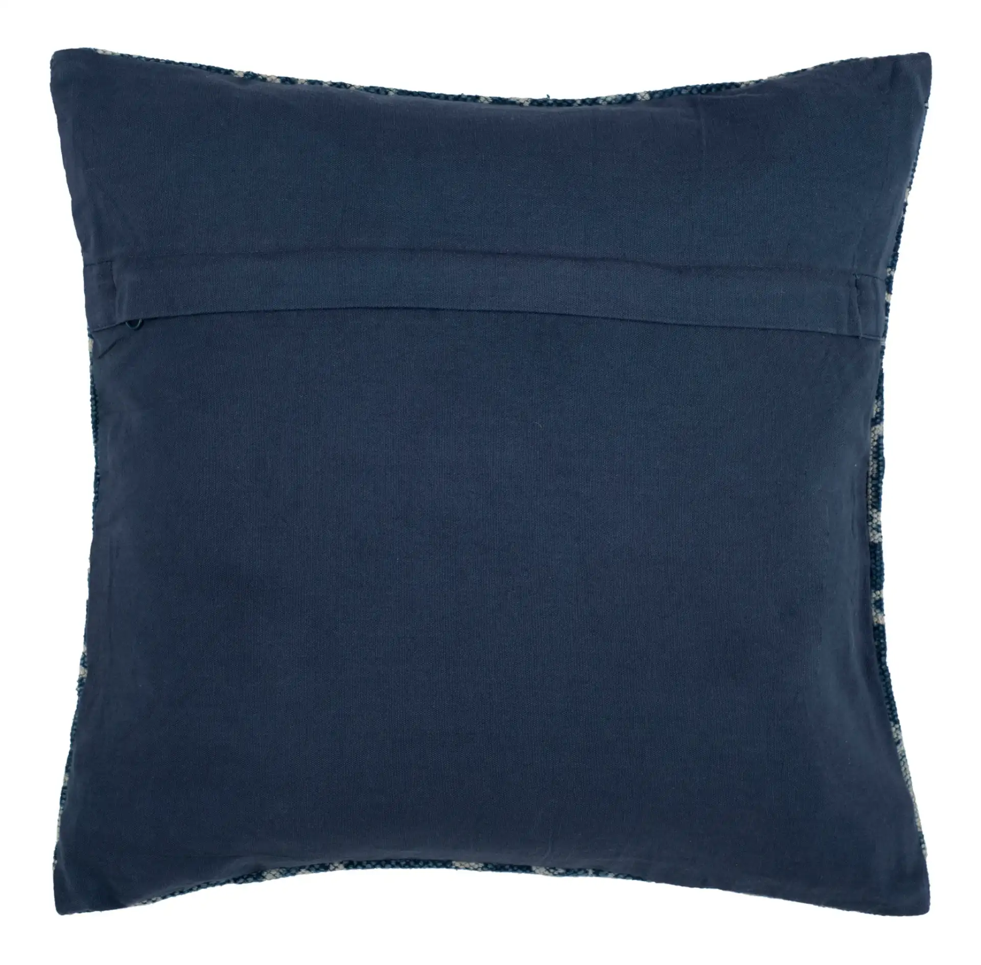 Rez Pillow in Indigo, detail view