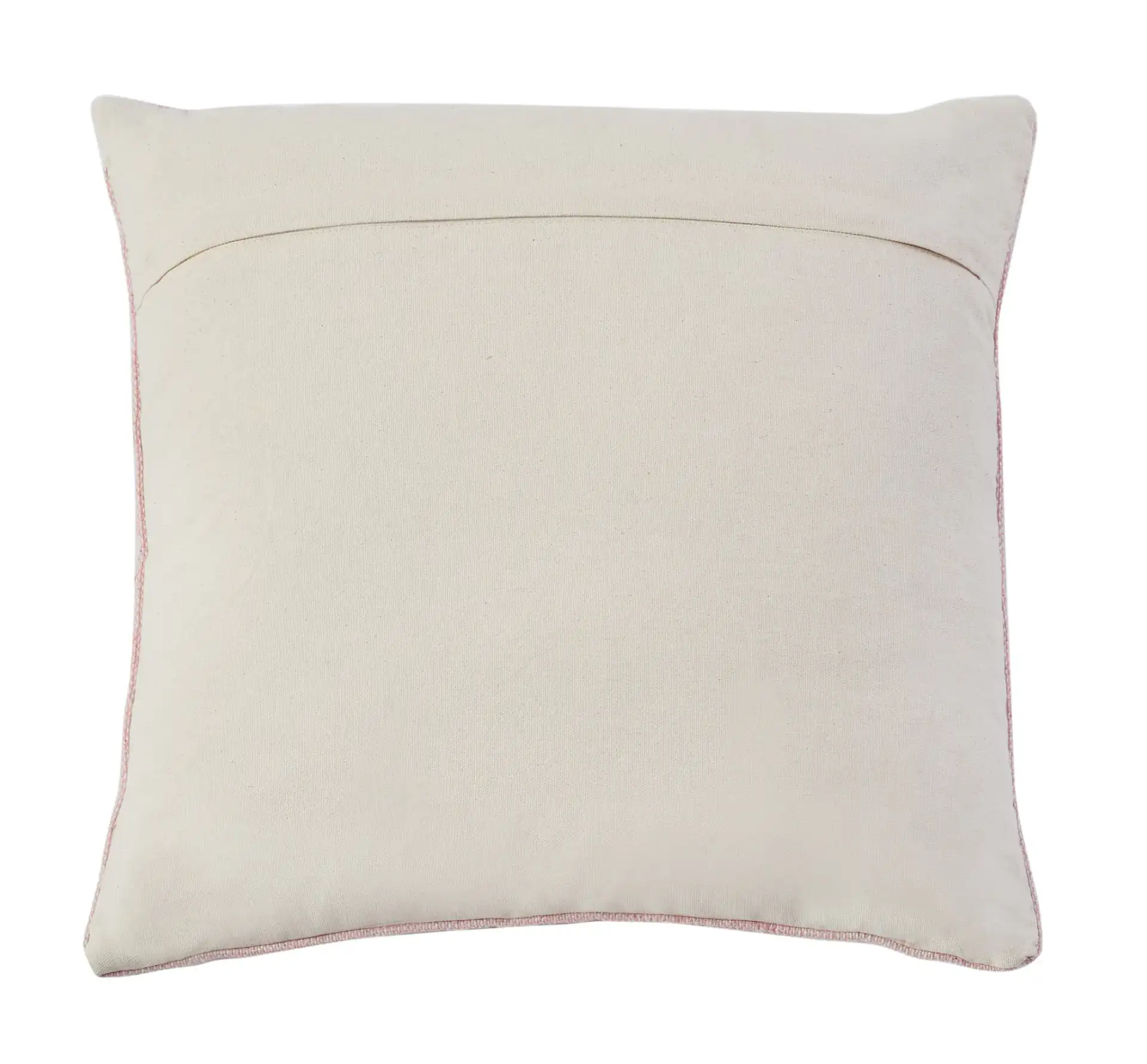 Aletha Pillow in Peach, detail view