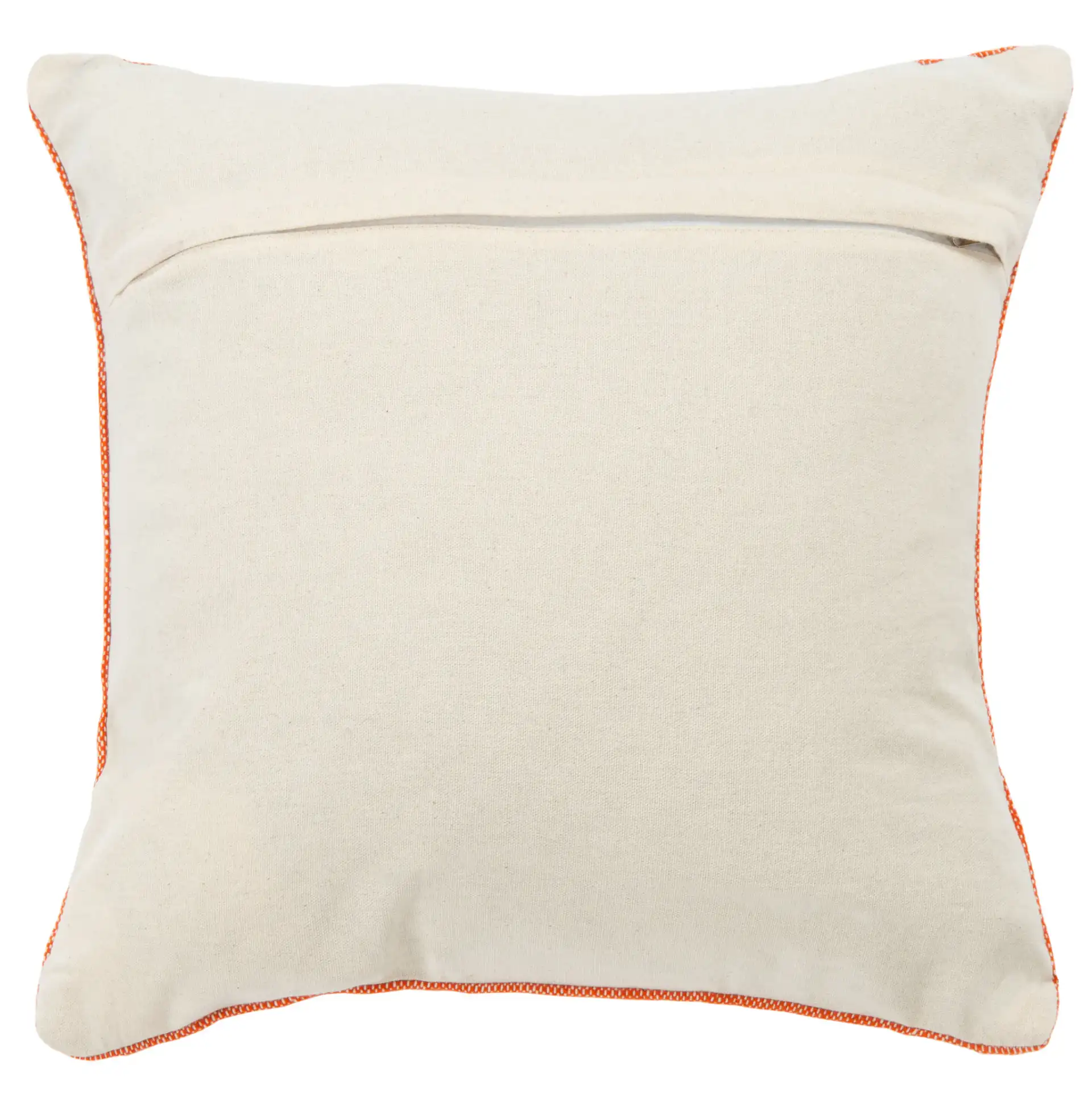 Pyrra Pillow in Orange, detail view