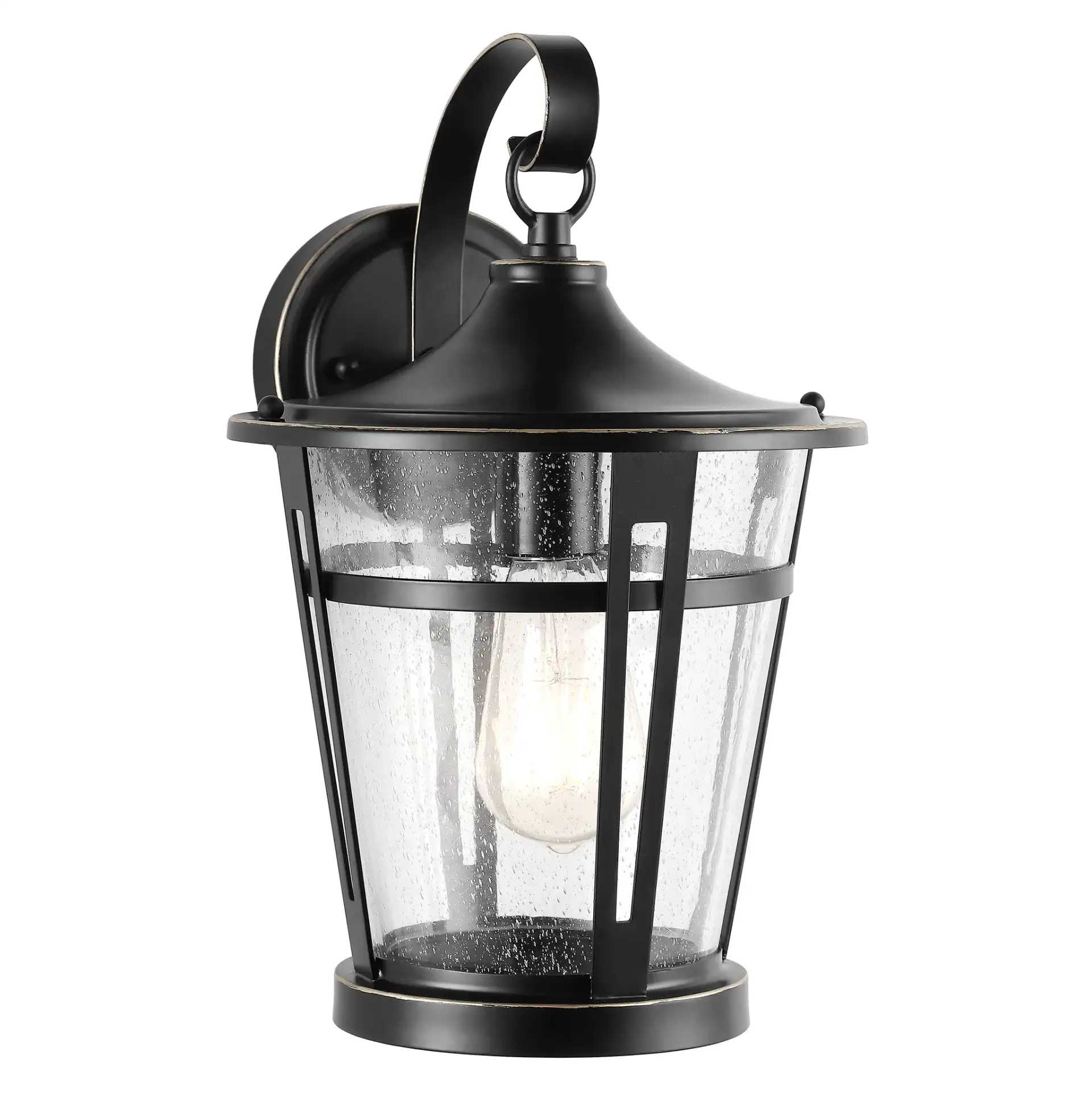 Raine Outdoor Wall Light in Black