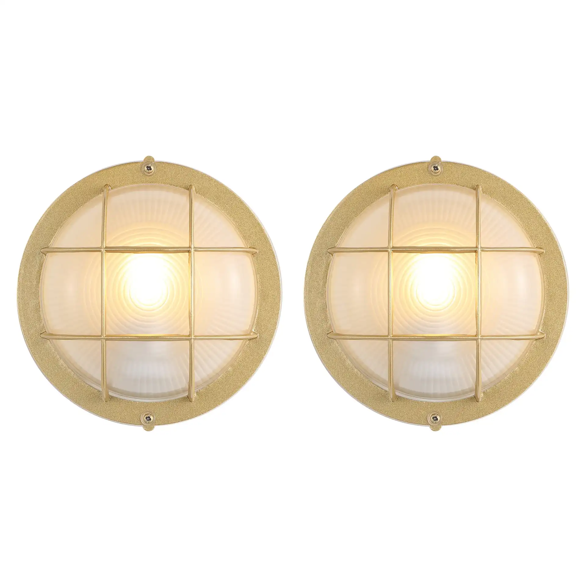 Elson Outdoor Sconce (Set Of 2) in Gold