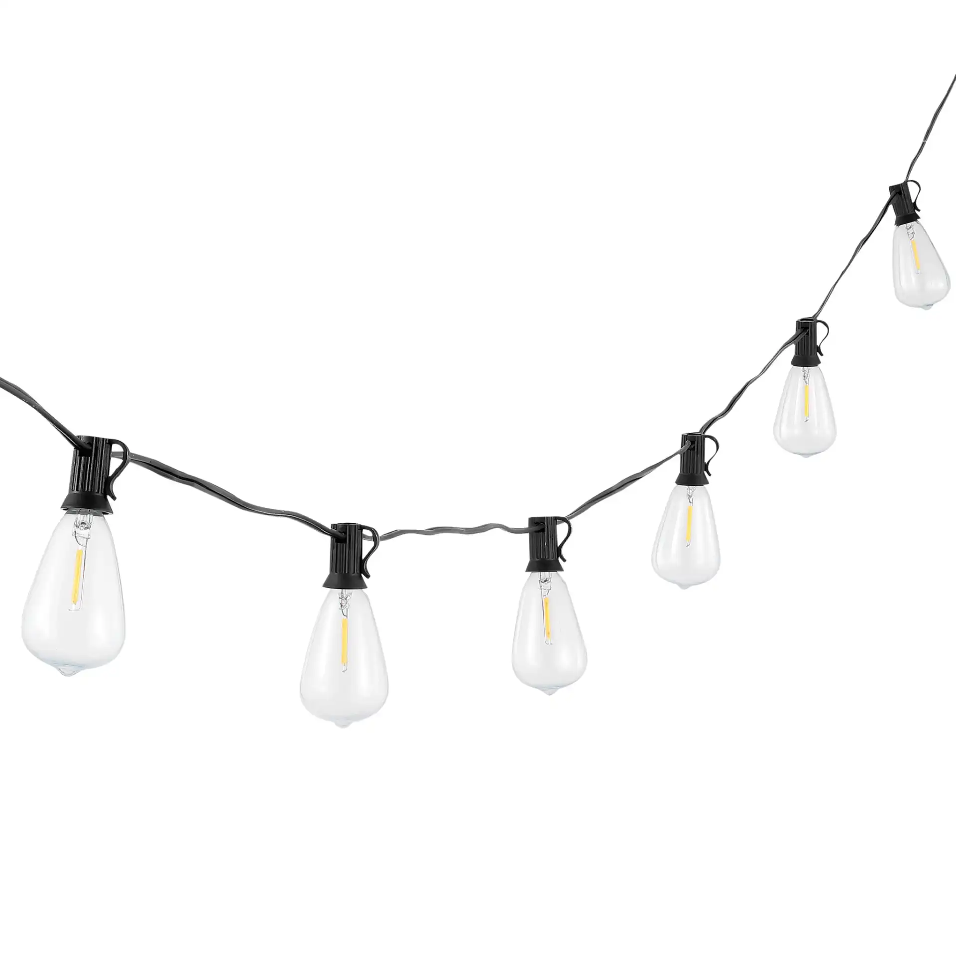 Dorcia Led Outdoor String Light in Black