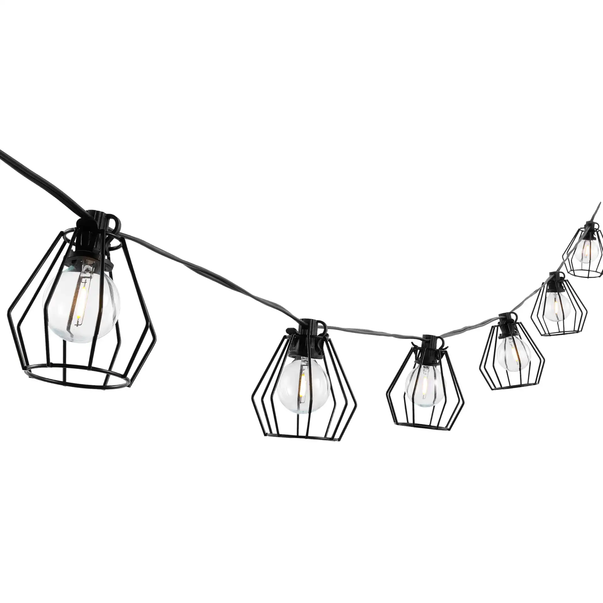 Bowne Led Outdoor String Light in Black
