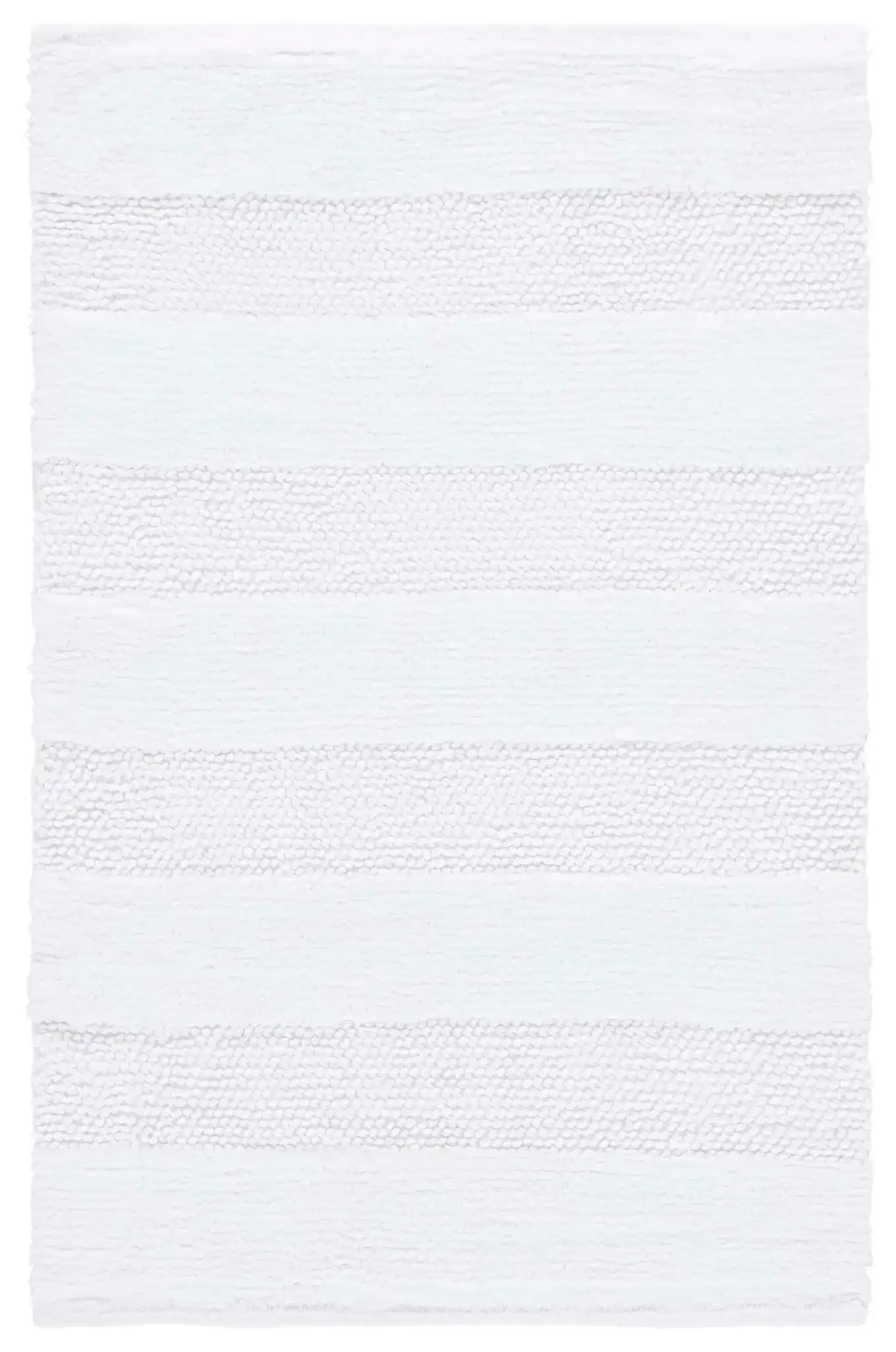 Harper Textured Striated Bathm (Set of 2) in White