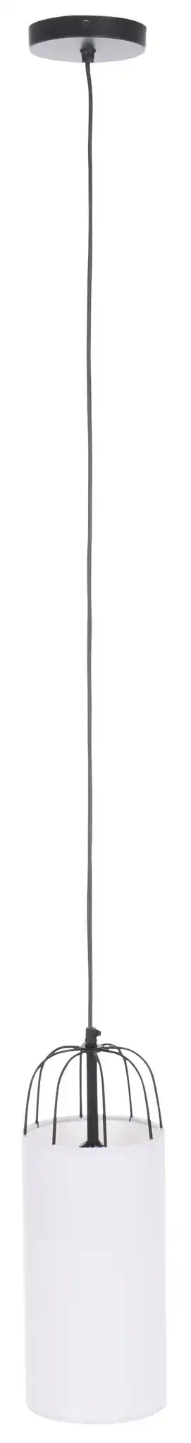 Navi Pendant in White / Black, detail view