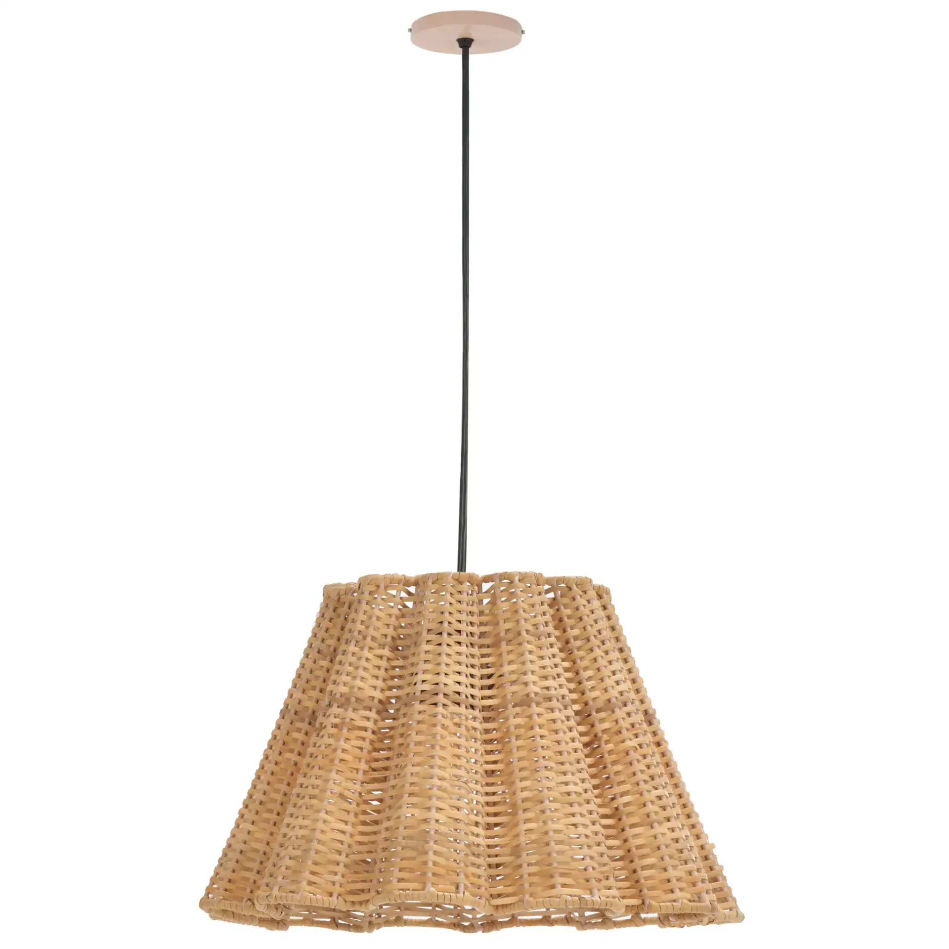 Melora Pendant in Natural, detail view