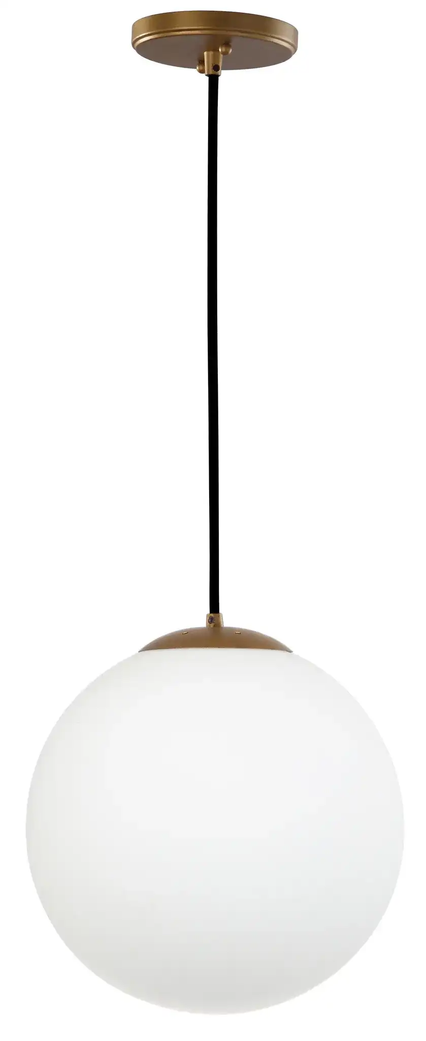 Nelda Pendant in Gold, detail view