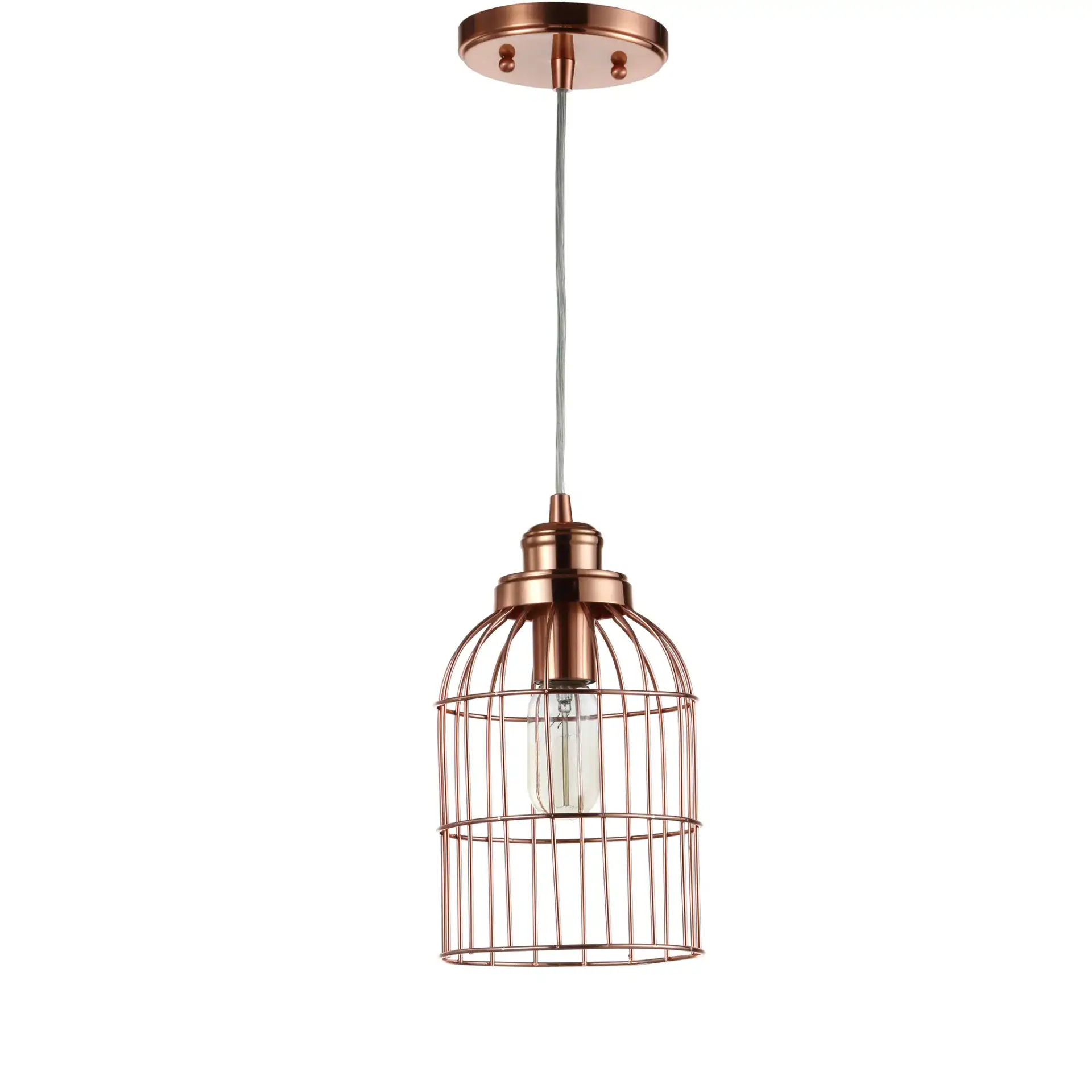 Cannelle Pendant in Copper, detail view