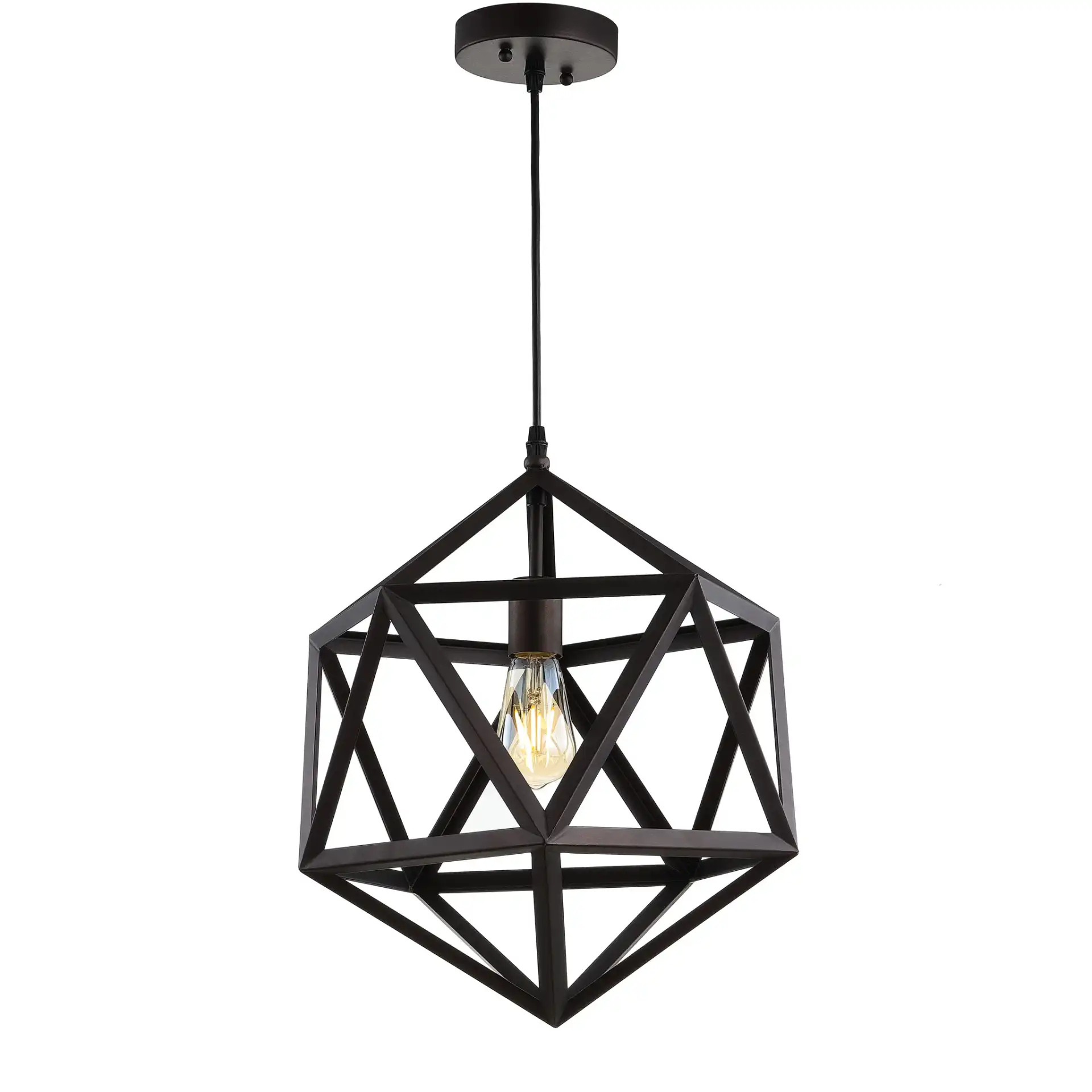 Sergio Pendant in Brass