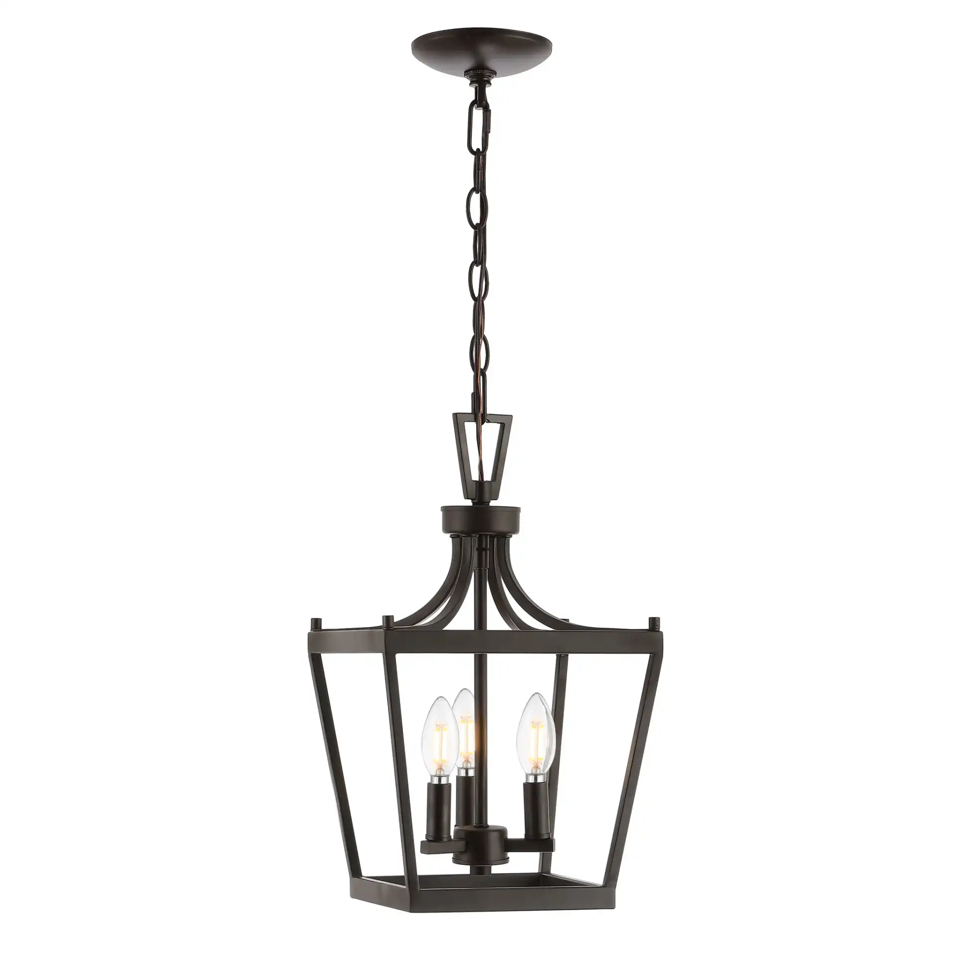Larton Three-Light Pendant in Oil Rub Bronze