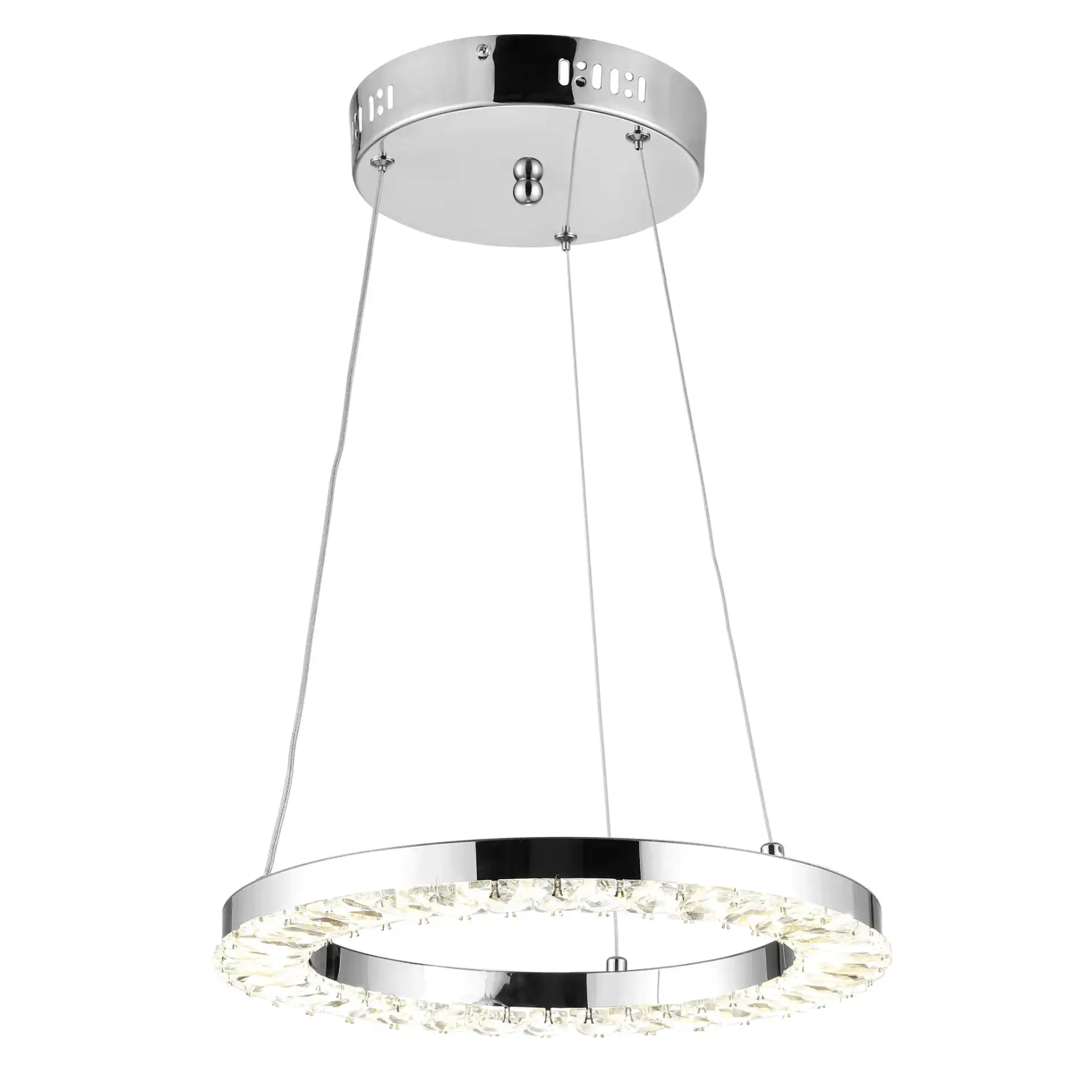 Messon Led Pendant in Chrome