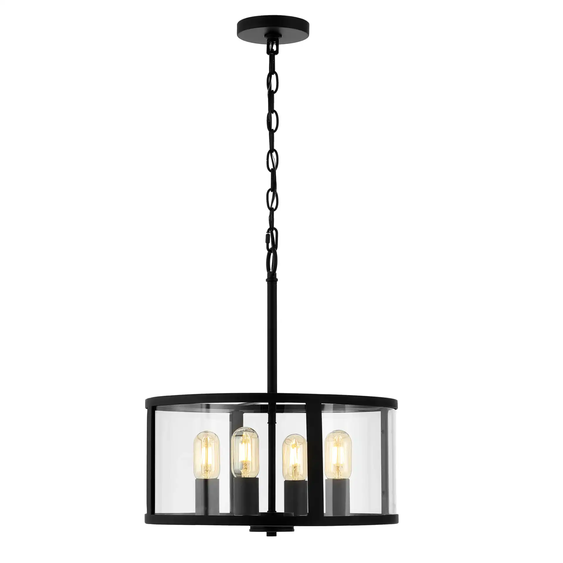 Relom Four-Light Pendant in Bronze