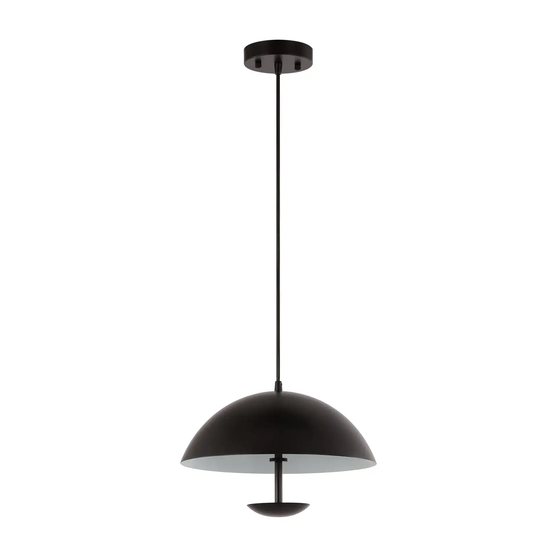 Lybrin Pendant in Black, detail view