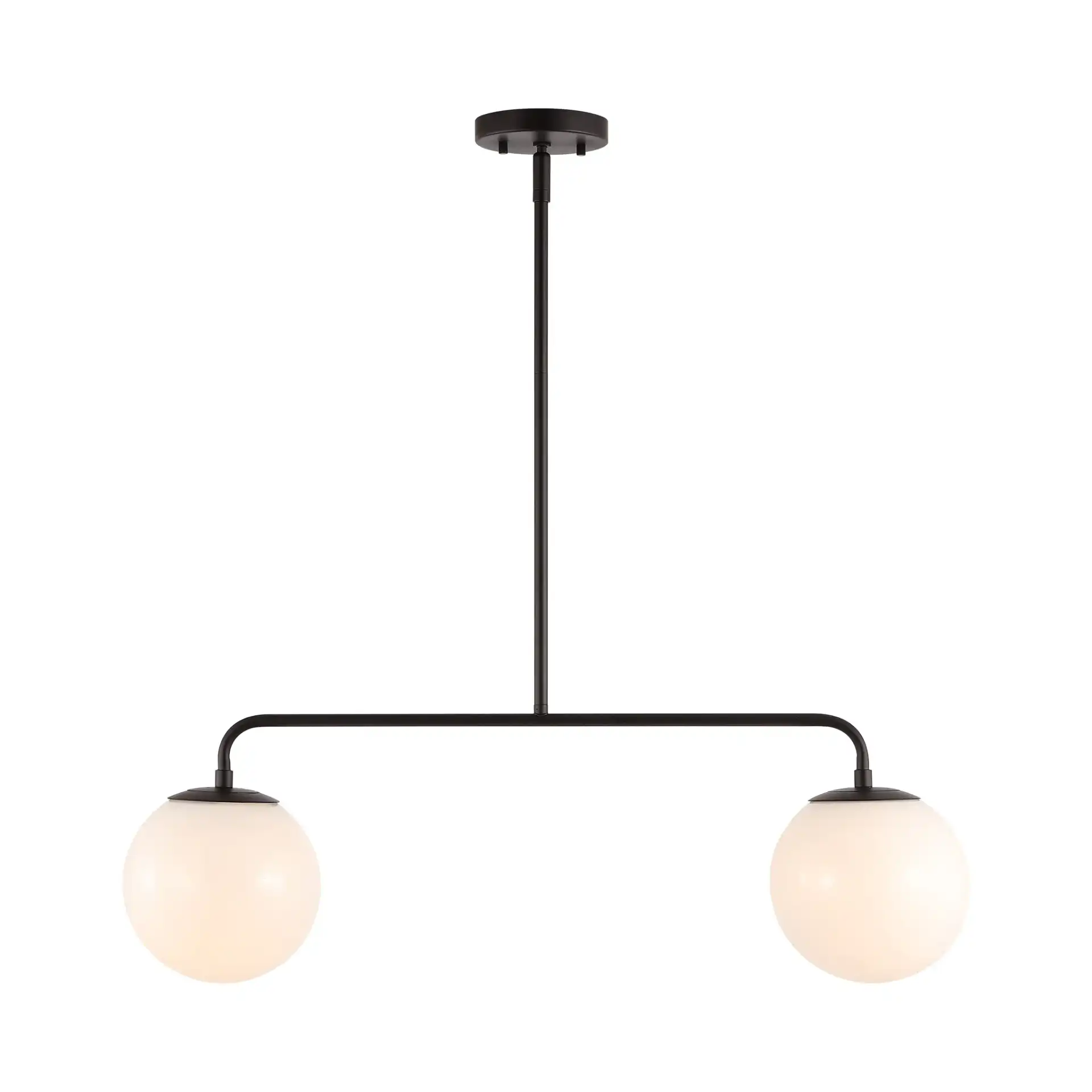 Conyer Two-Light Pendant in Black