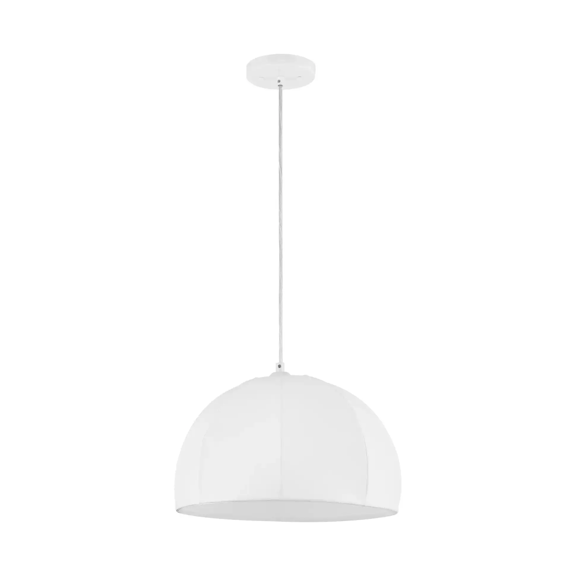 Neami Pendant in White, detail view
